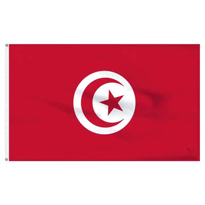 3' x 5' Tunisia Flag