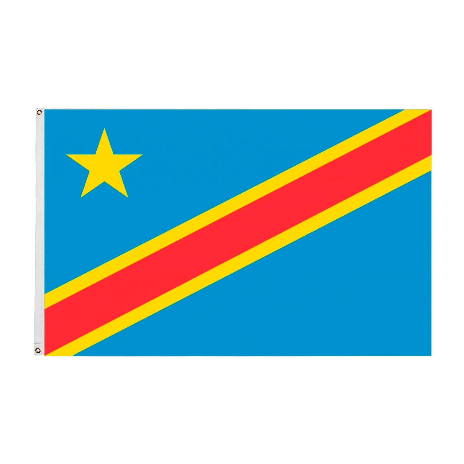 3' x 5' Democratic Republic Of The Congo Flag