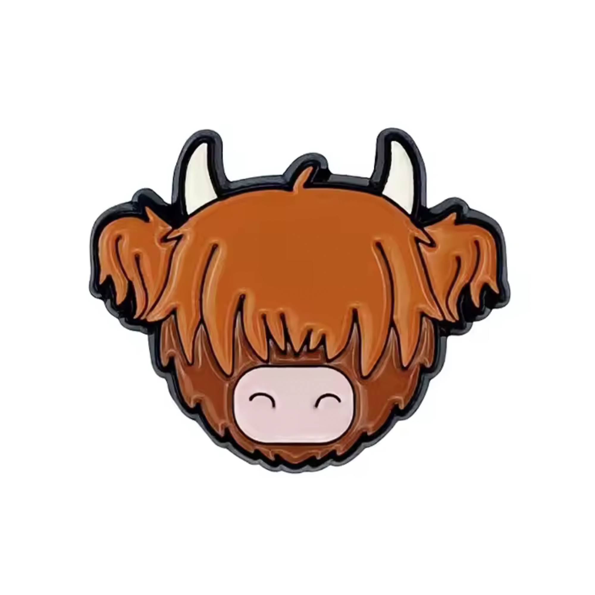 Highland Cow Scotland Scottish Pin Badge