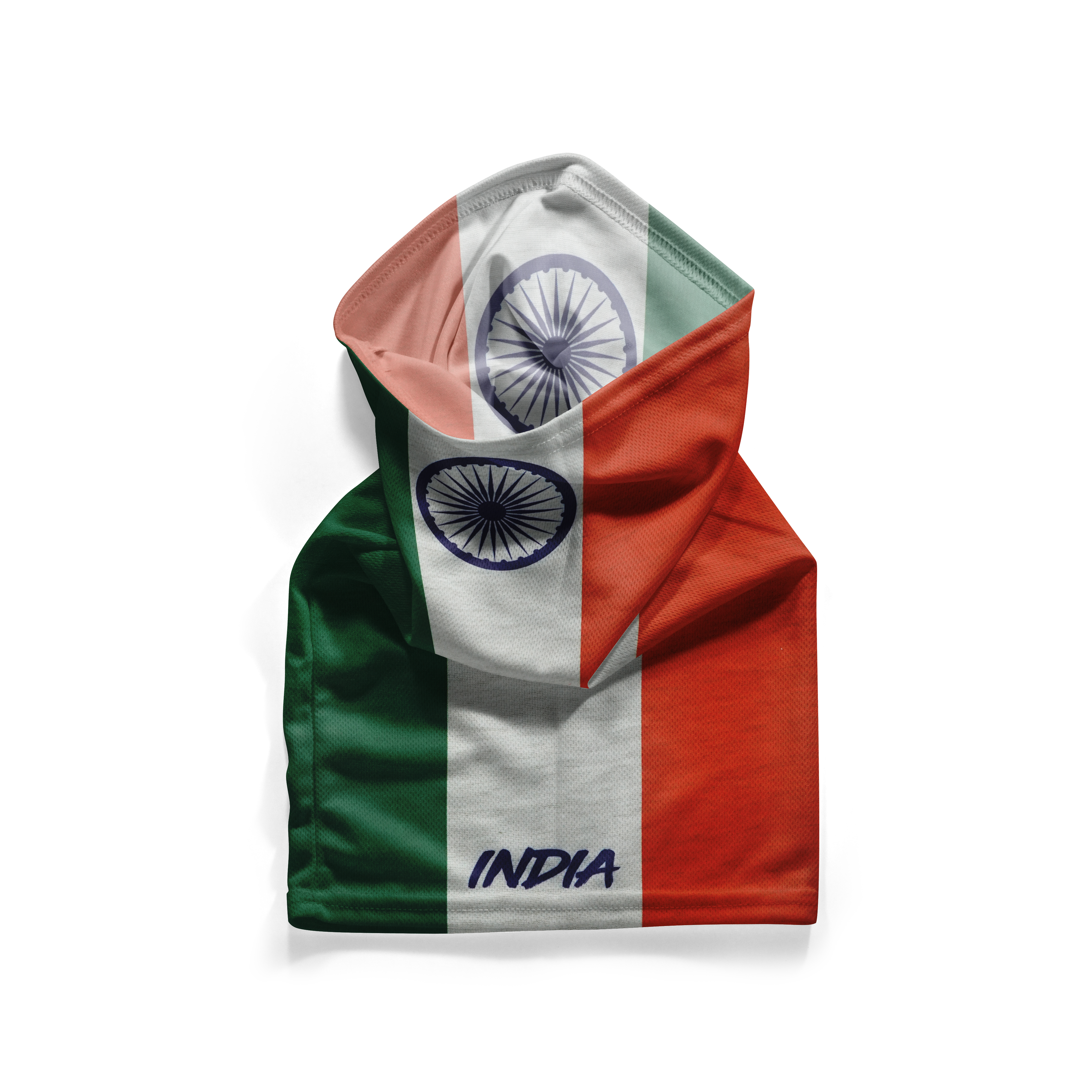 India Flag Snood – Breathable Mask Neck Gaiter Face Covering