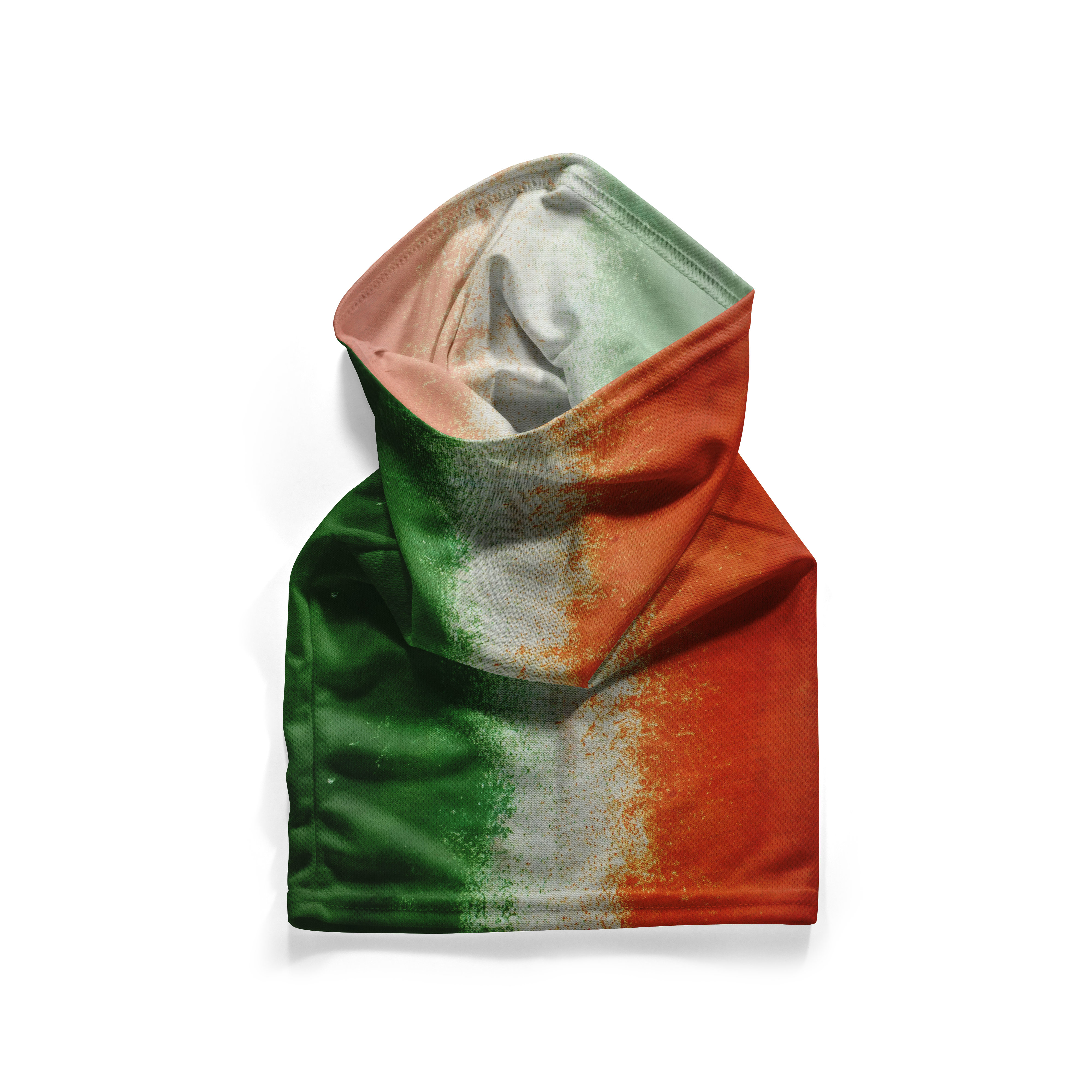 Ireland Grunge Flag Snood – Breathable Mask Neck Gaiter Face Covering