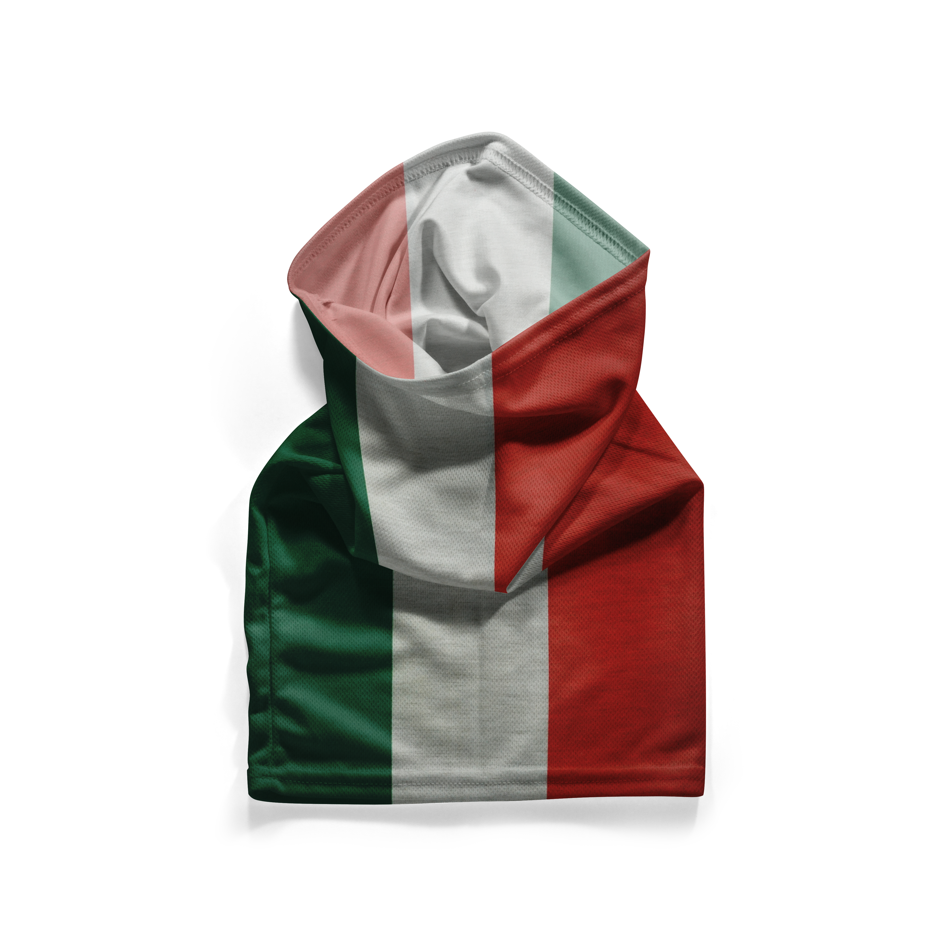 Italy Flag Snood – Breathable Mask Neck Gaiter Face Covering