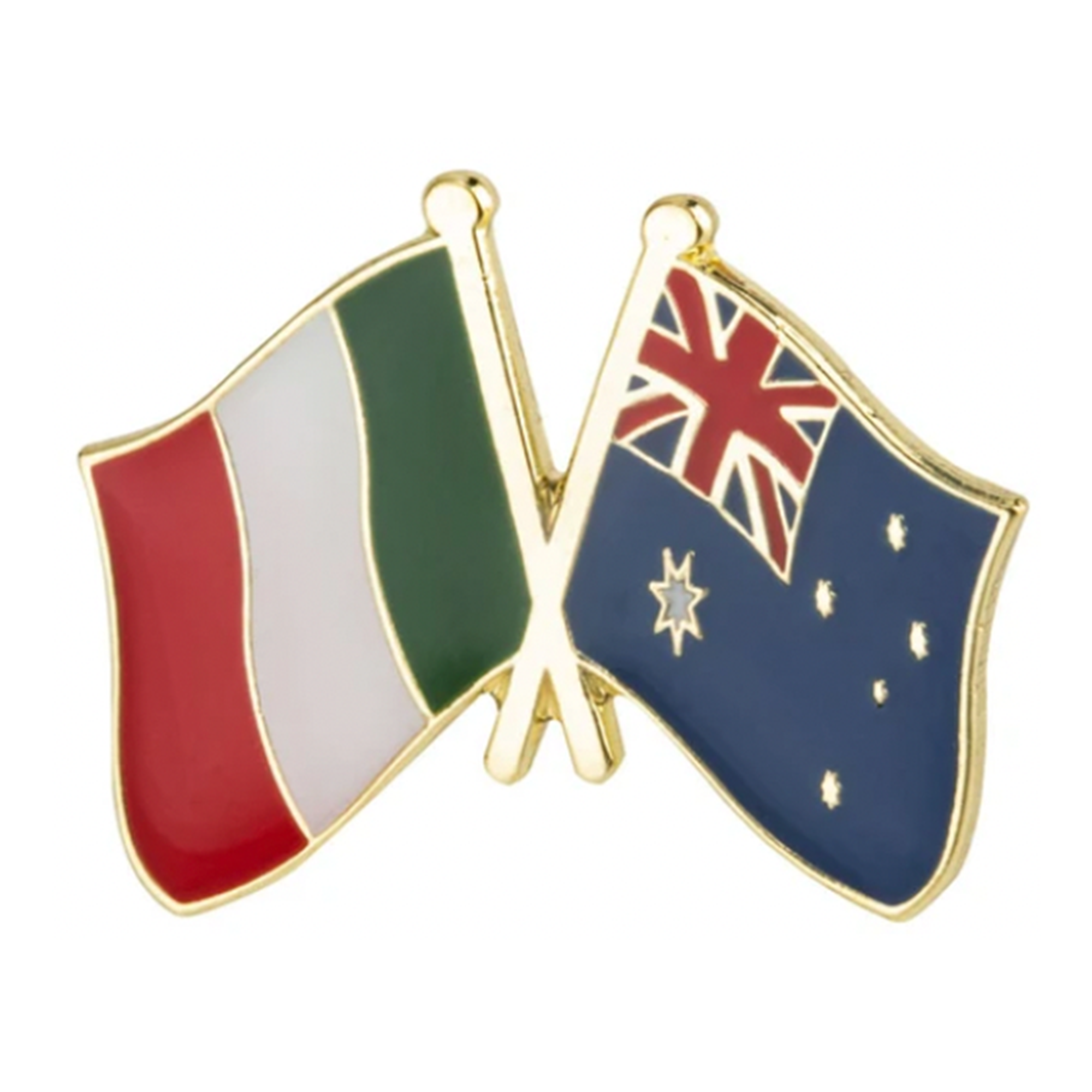 Pin de la amistad entre Italia y Australia