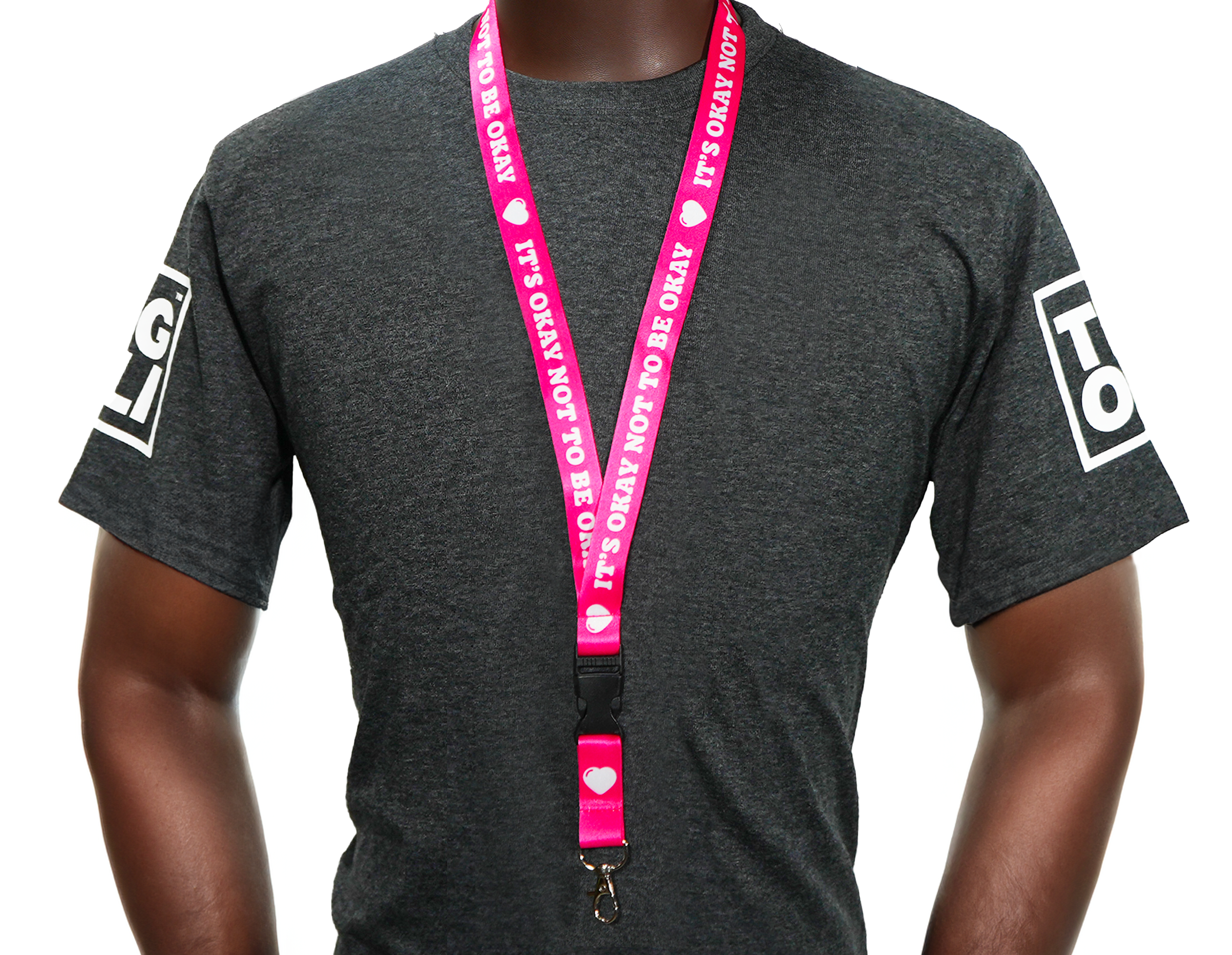 It's Okay Not To Be Okay Lanyard