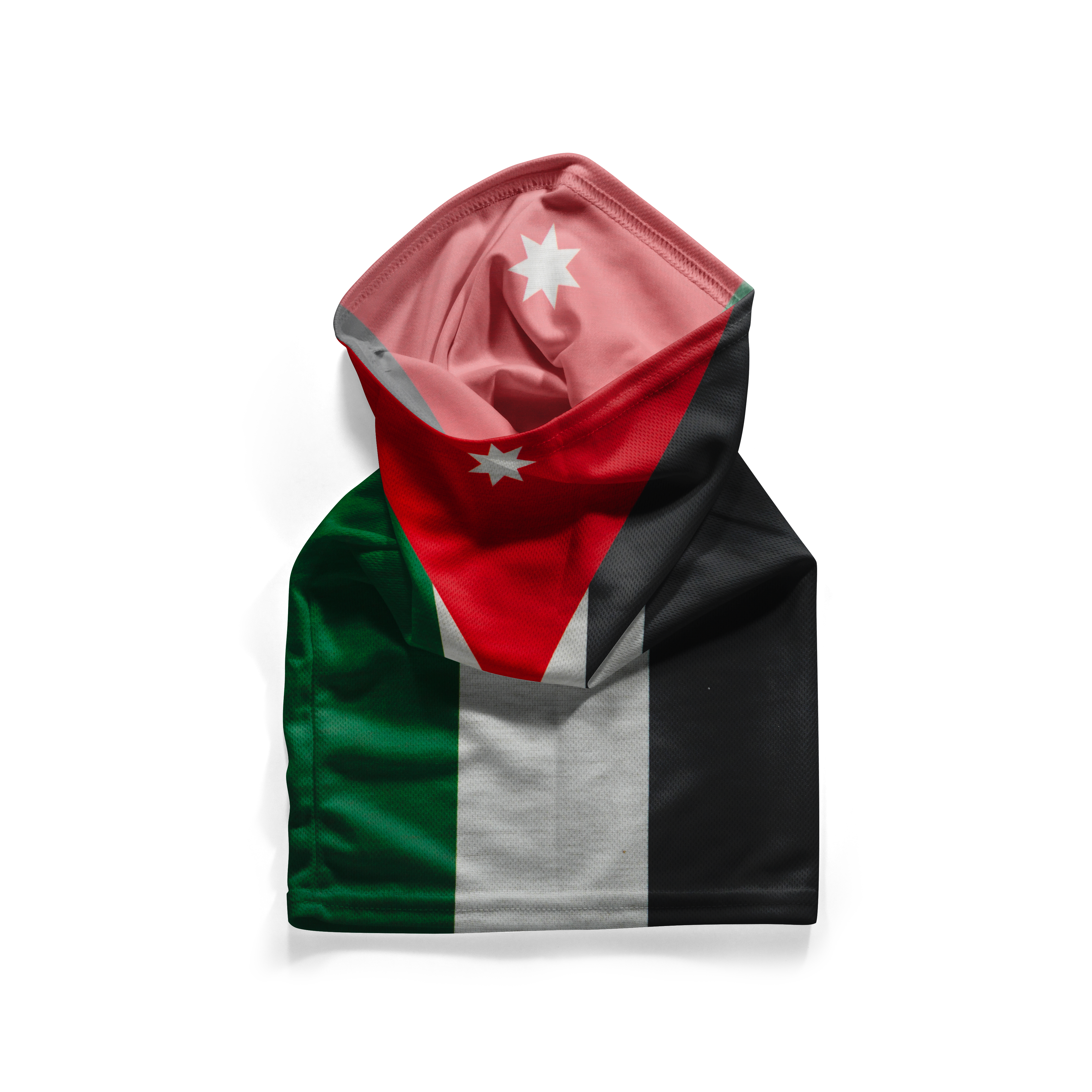 Jordan Flag Snood – Breathable Mask Neck Gaiter Face Covering