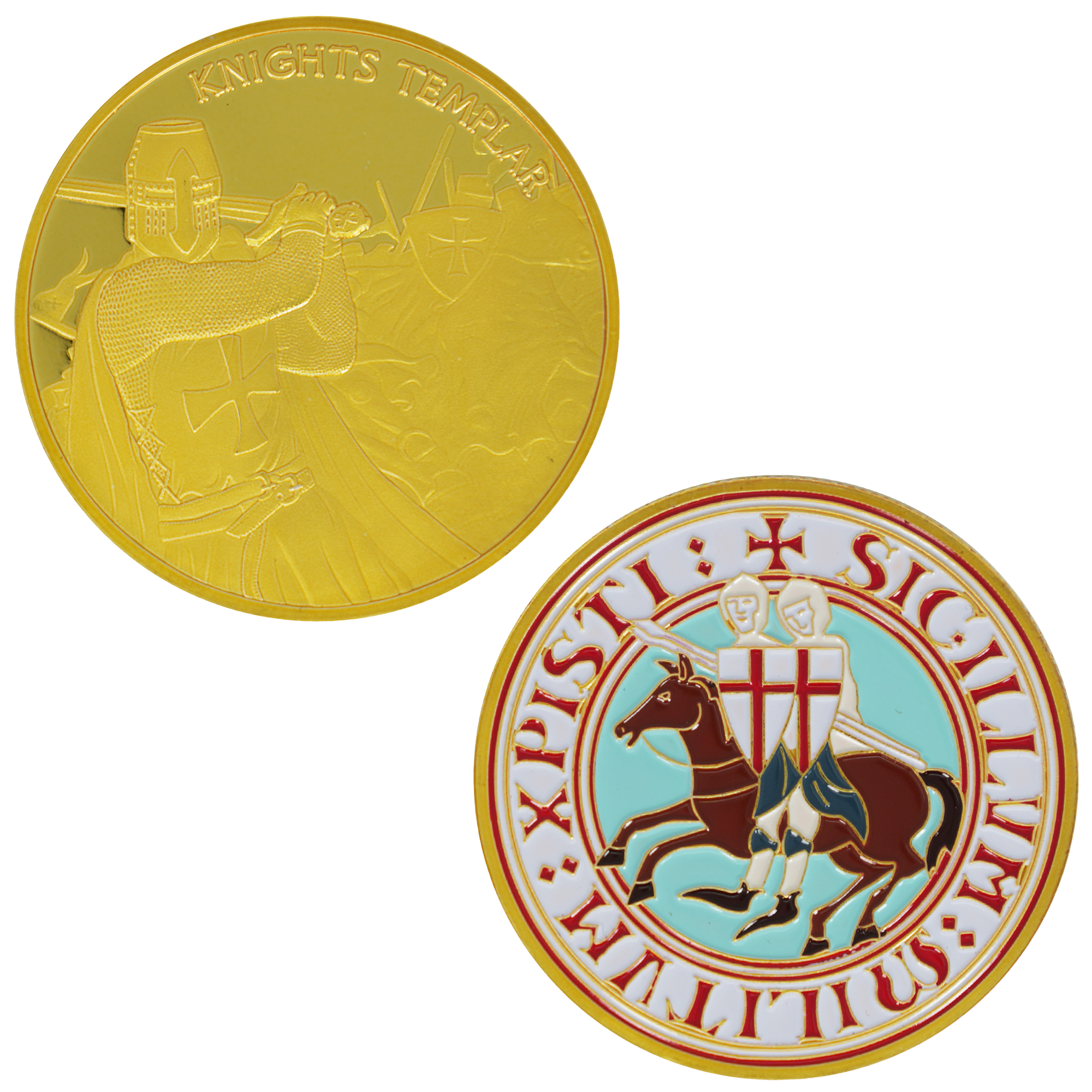 Knights Templar Challenge Coin
