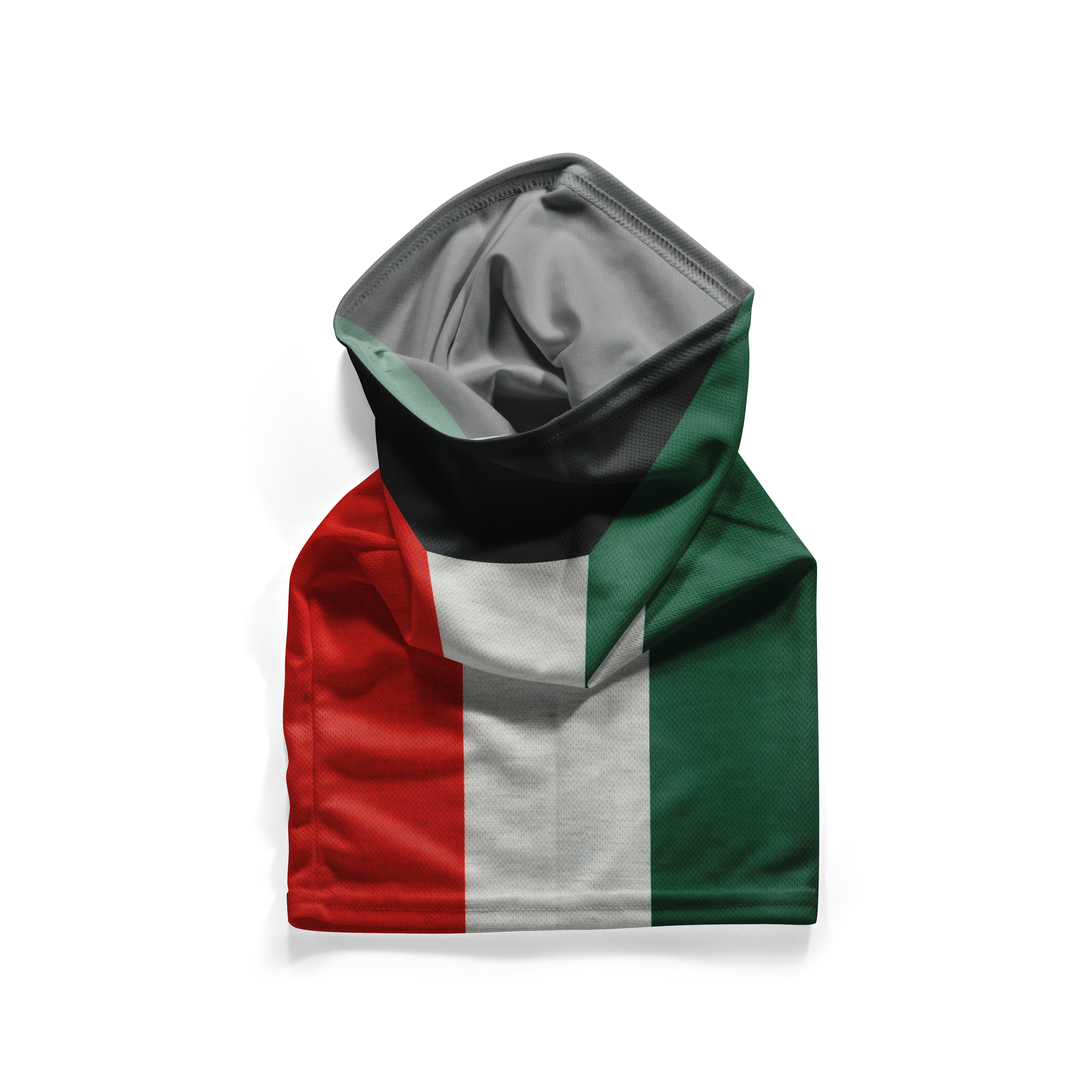 Kuwait Flag Snood – Breathable Mask Neck Gaiter Face Covering