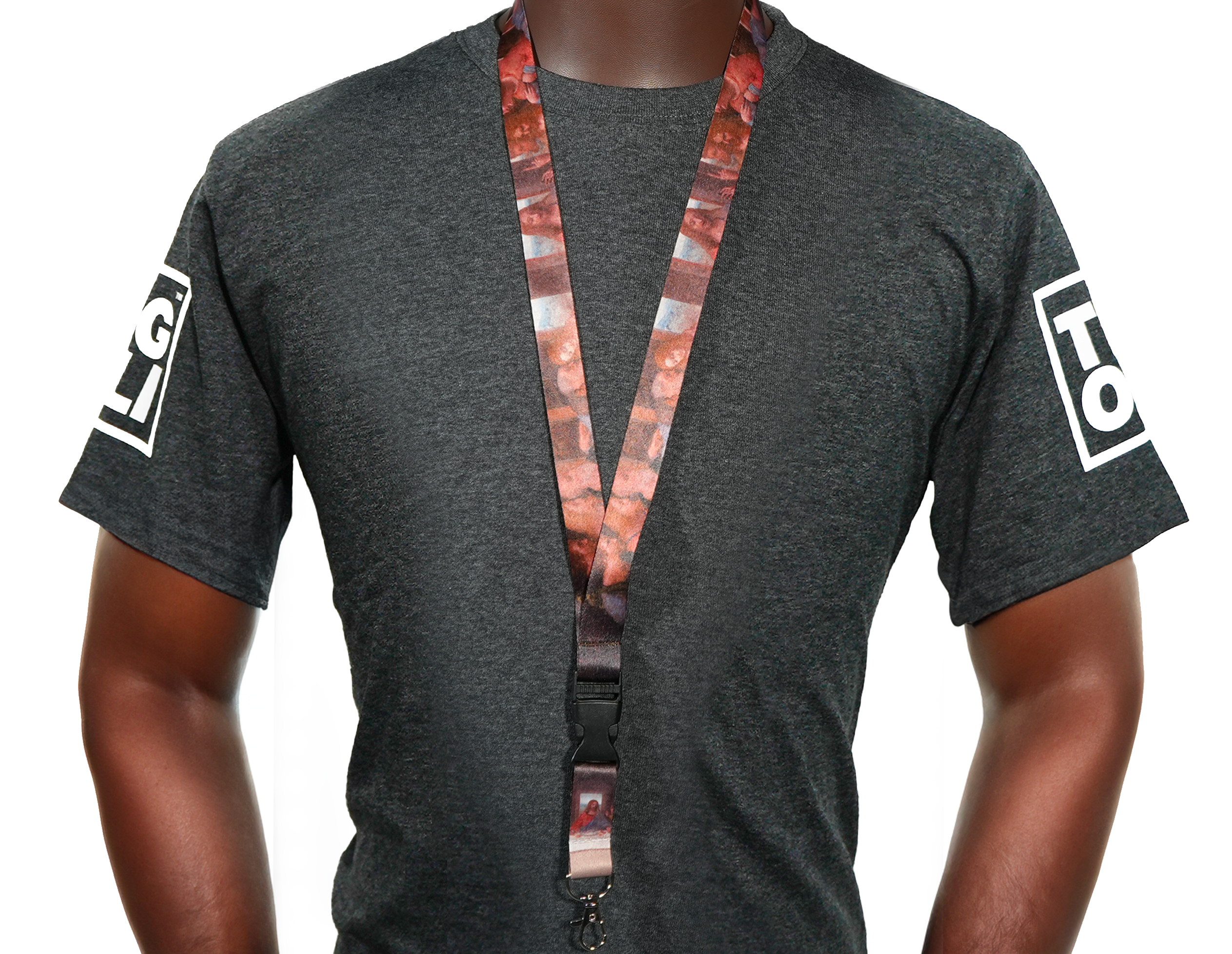 The Last Supper Lanyard – Religious Art Design