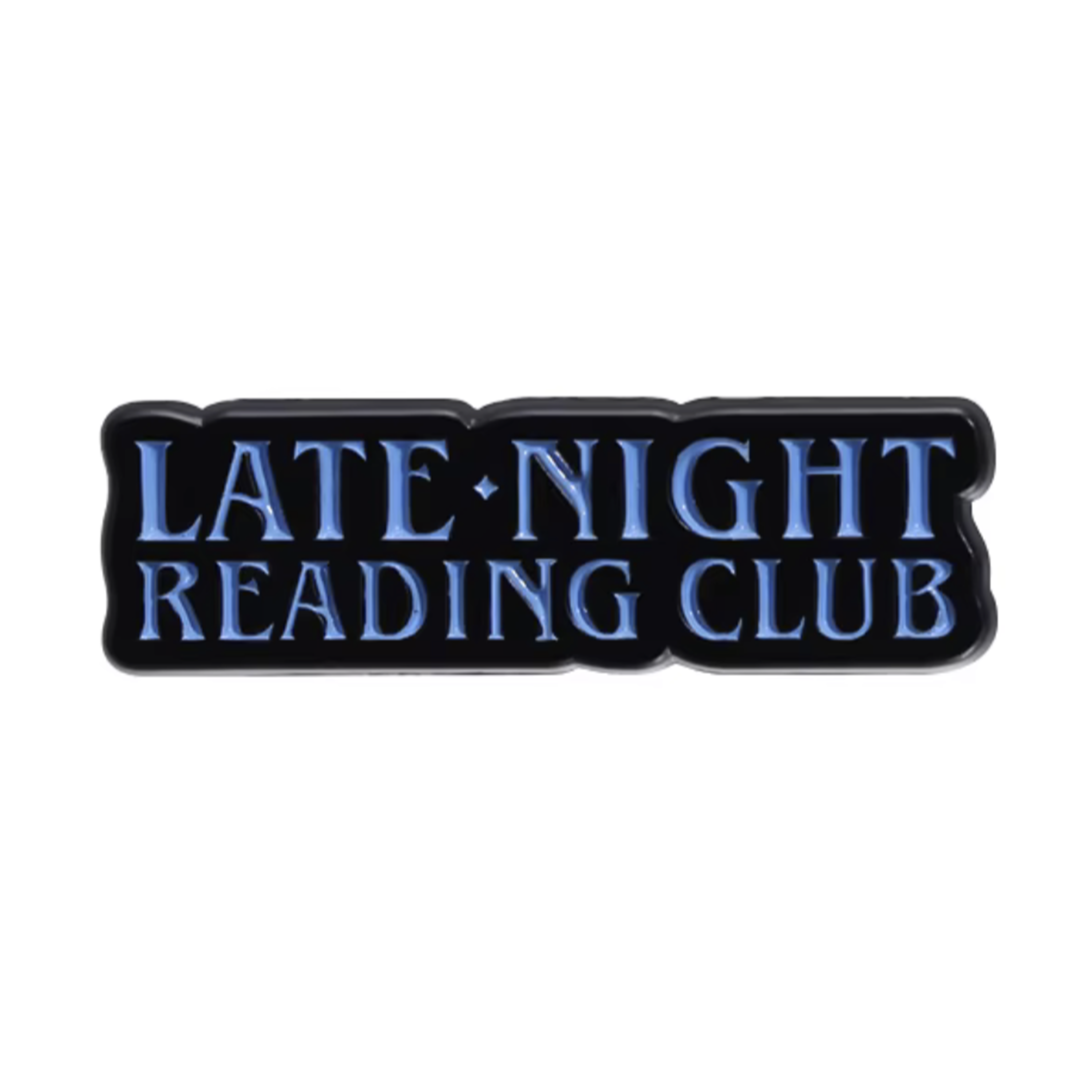 Late Night Reading Club Pin Badge