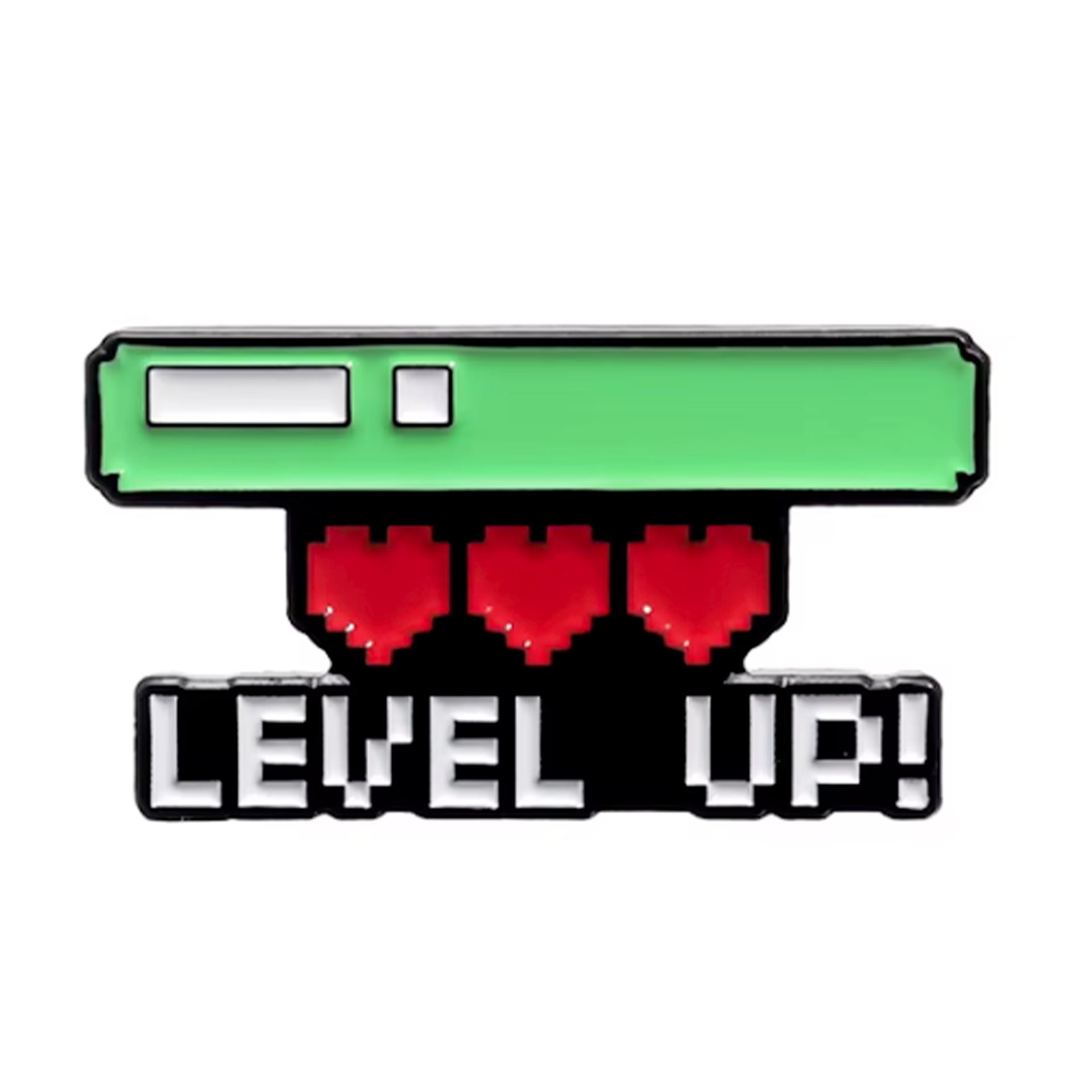 Level Up Gamer Pin Badge