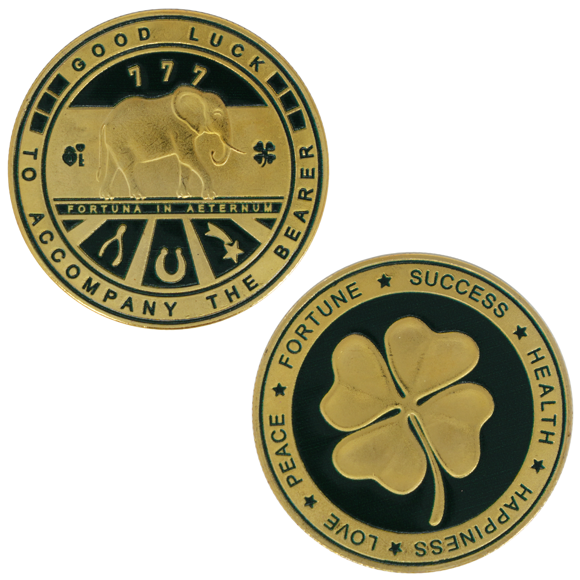 Lucky Charm Commemorative Coin – Fortuna Edition