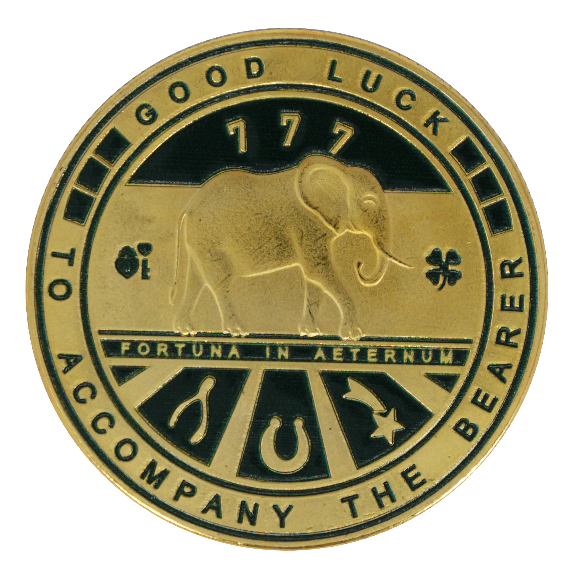 Lucky Charm Commemorative Coin – Fortuna Edition