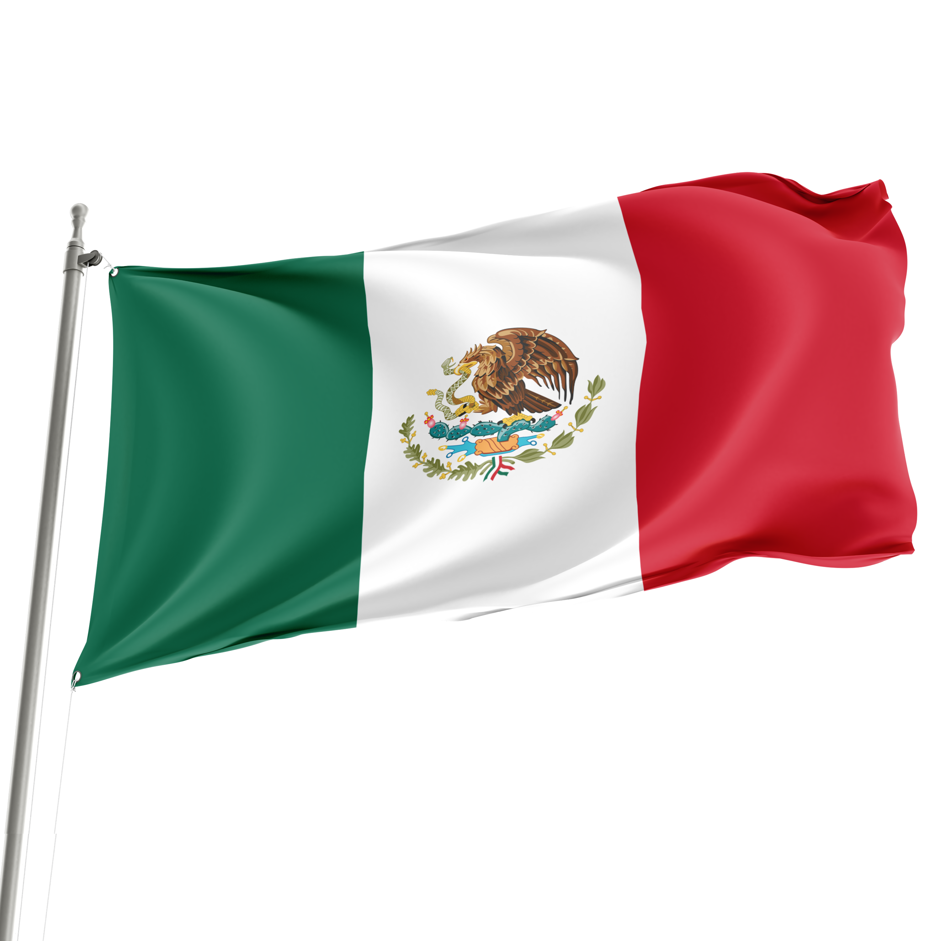 Bandera de México de 3' x 5'