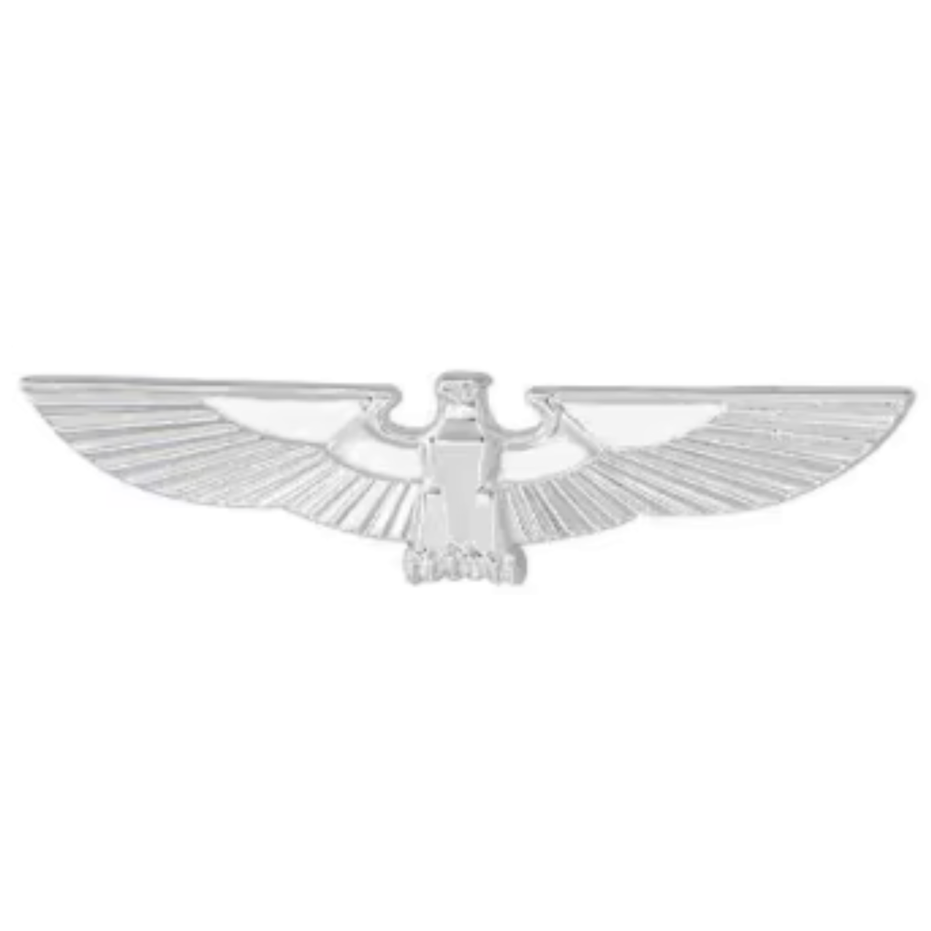 United States Pilot Air Force Silver Pin Badge