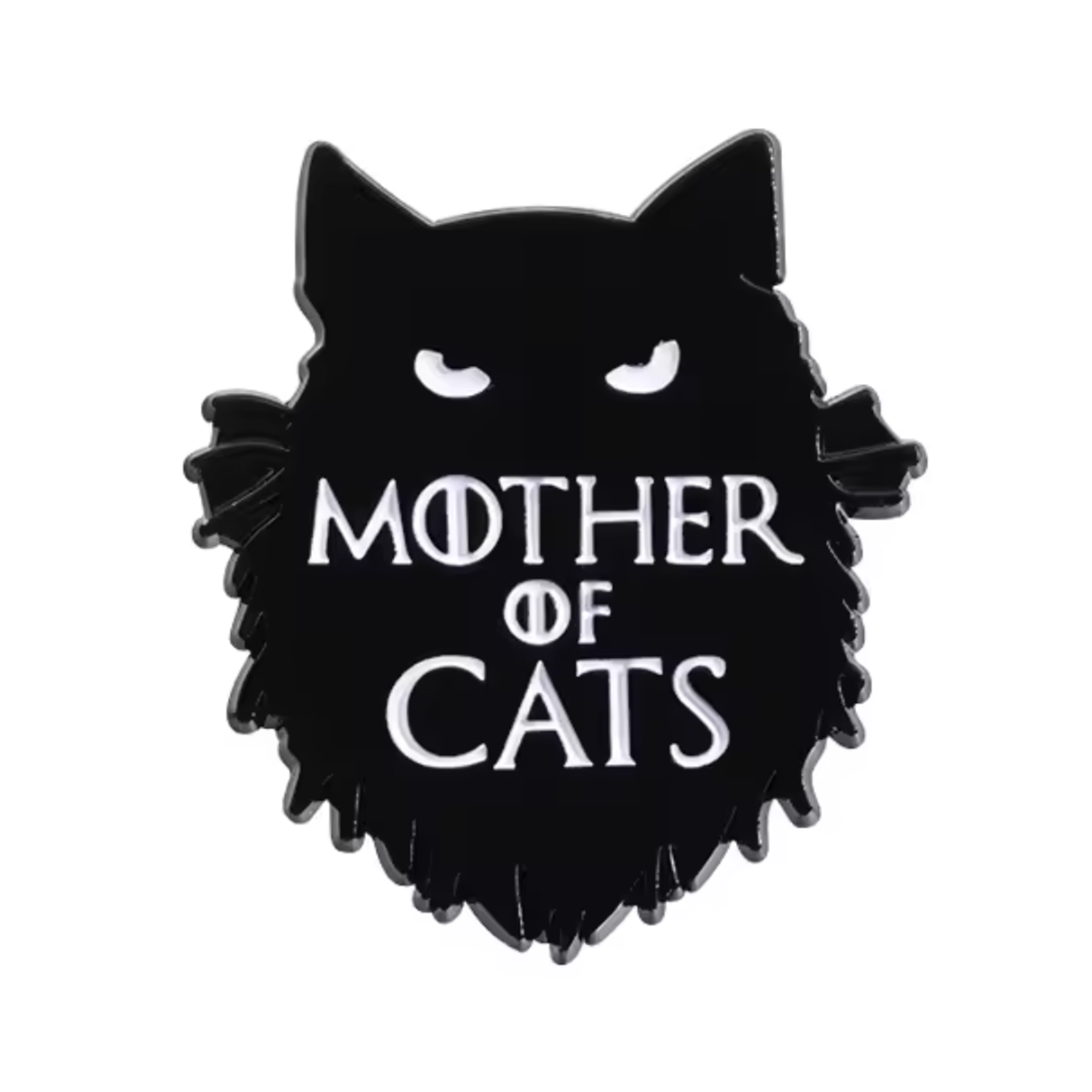 Mother Of Cats Pin Badge