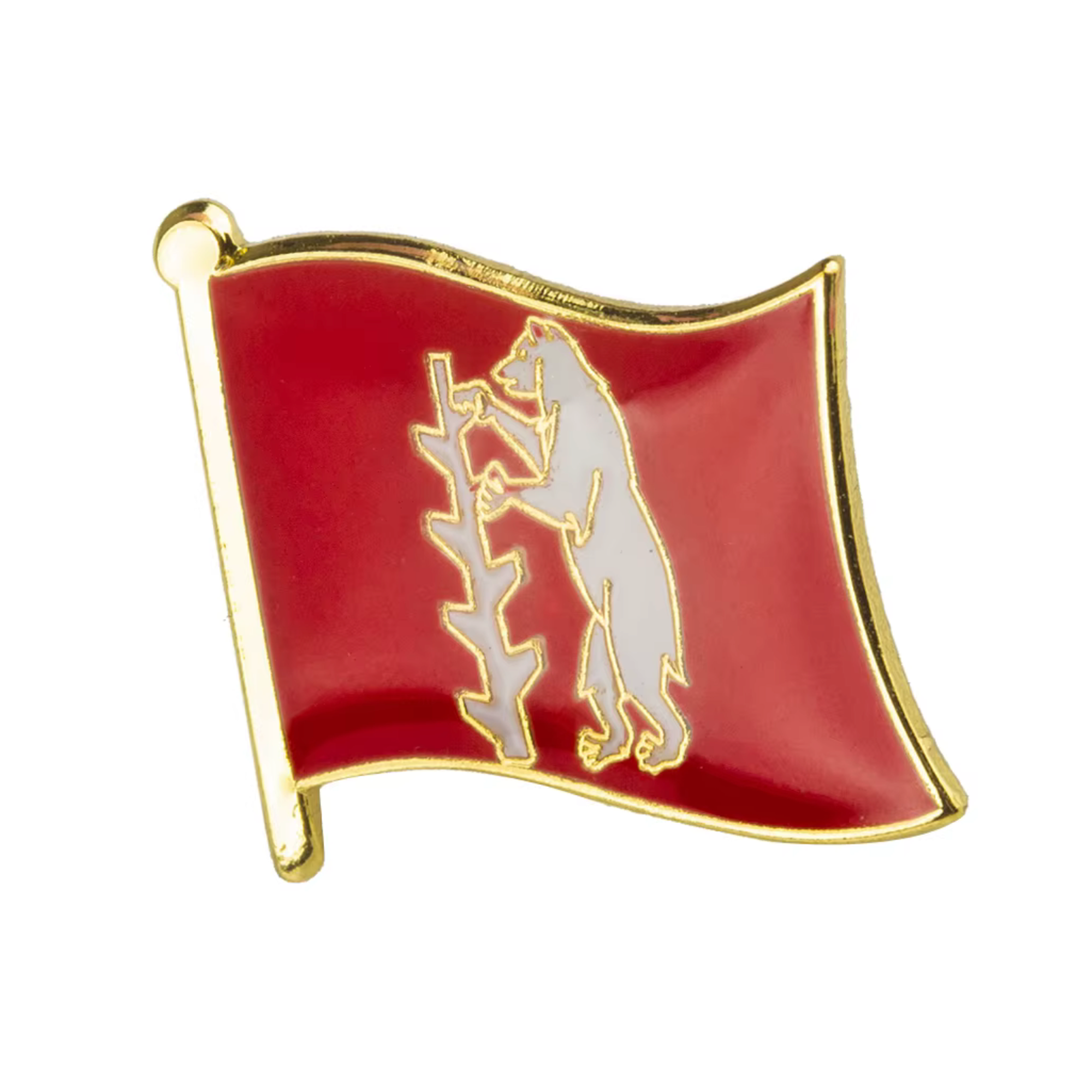 The Warwickshire County English Flag Pin Badge