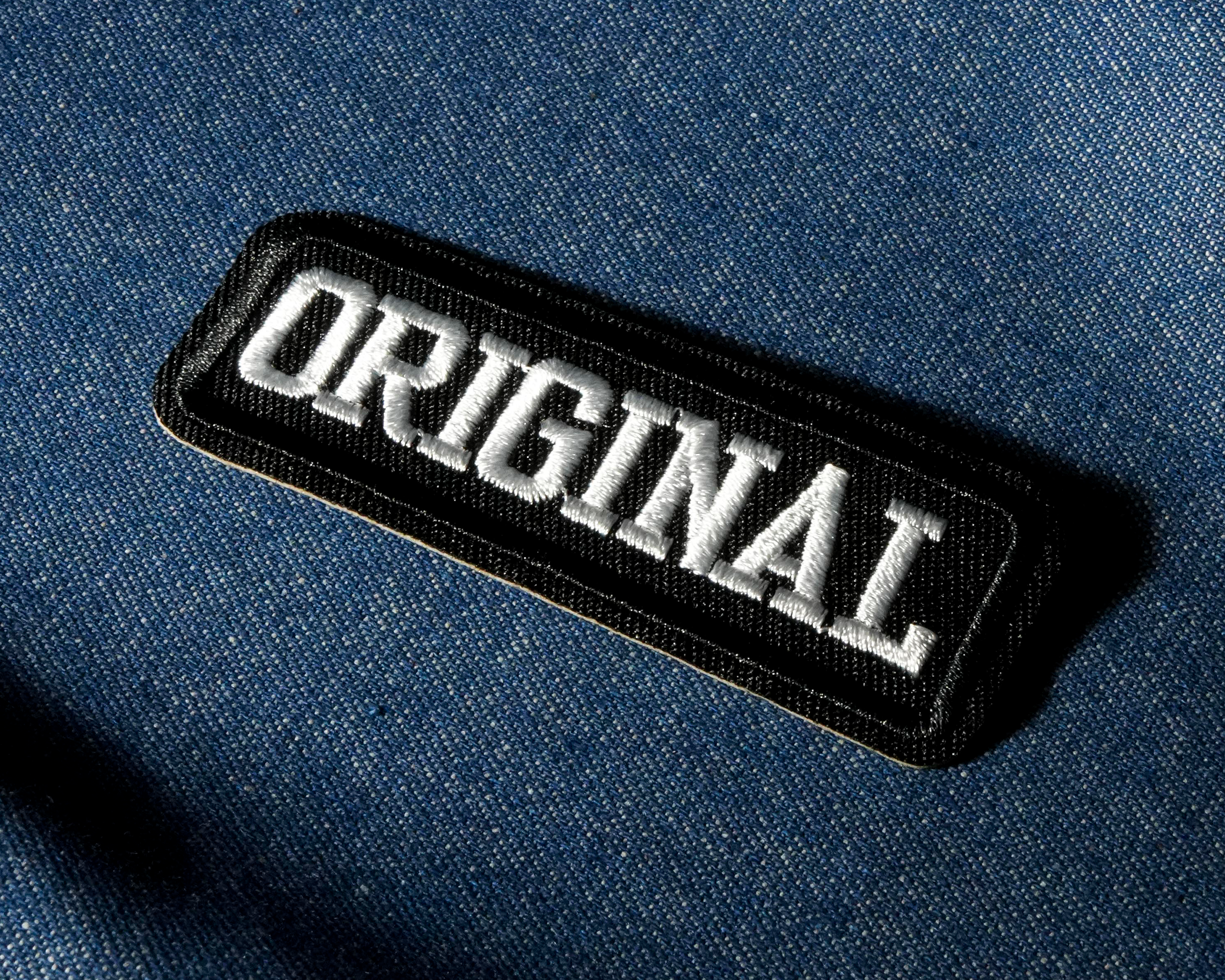 Original Biker Patch Iron On (8x 3cm)