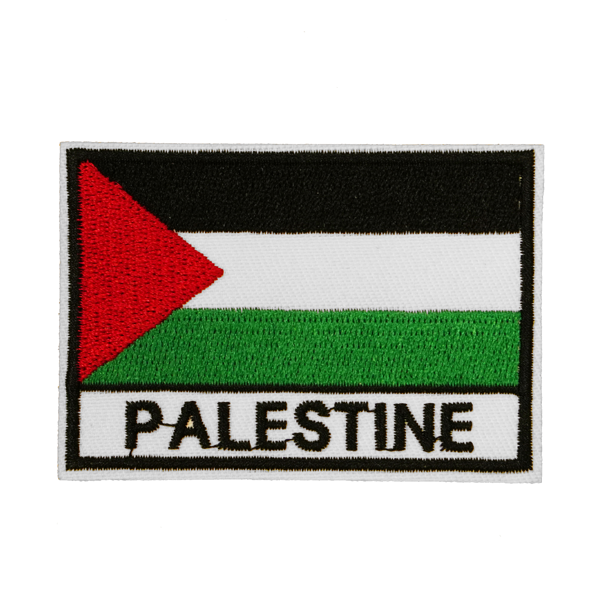 Palestine Flag Embroidery Patch (7 x 5cm)