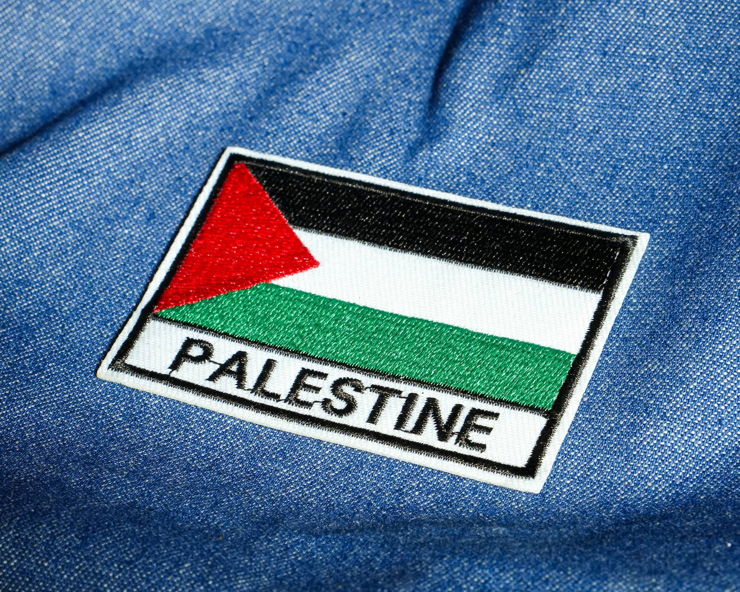 Palestine Flag Embroidery Patch (7 x 5cm)