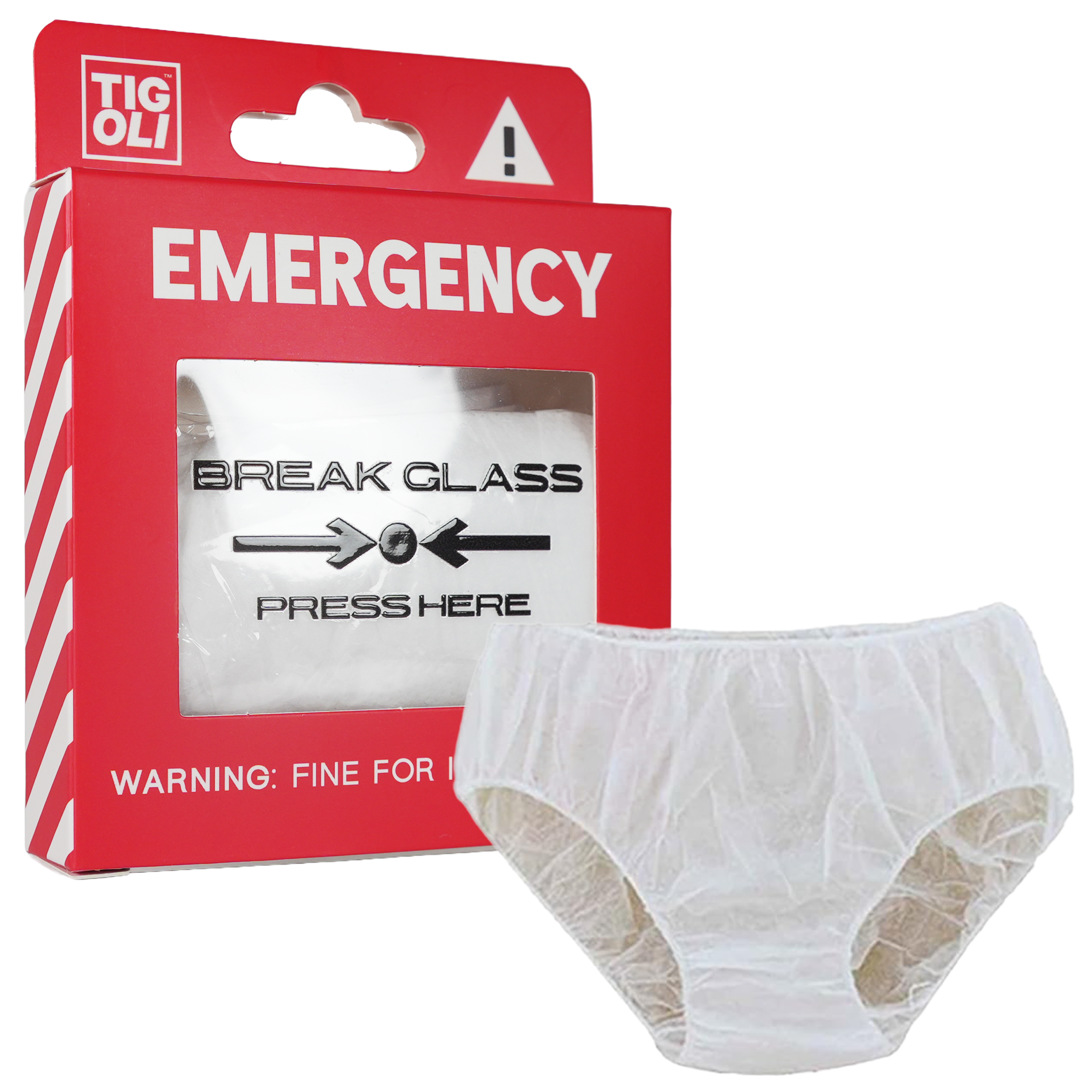 EMERGENCY UNDERPANTS! - Old Age Retirement Gift