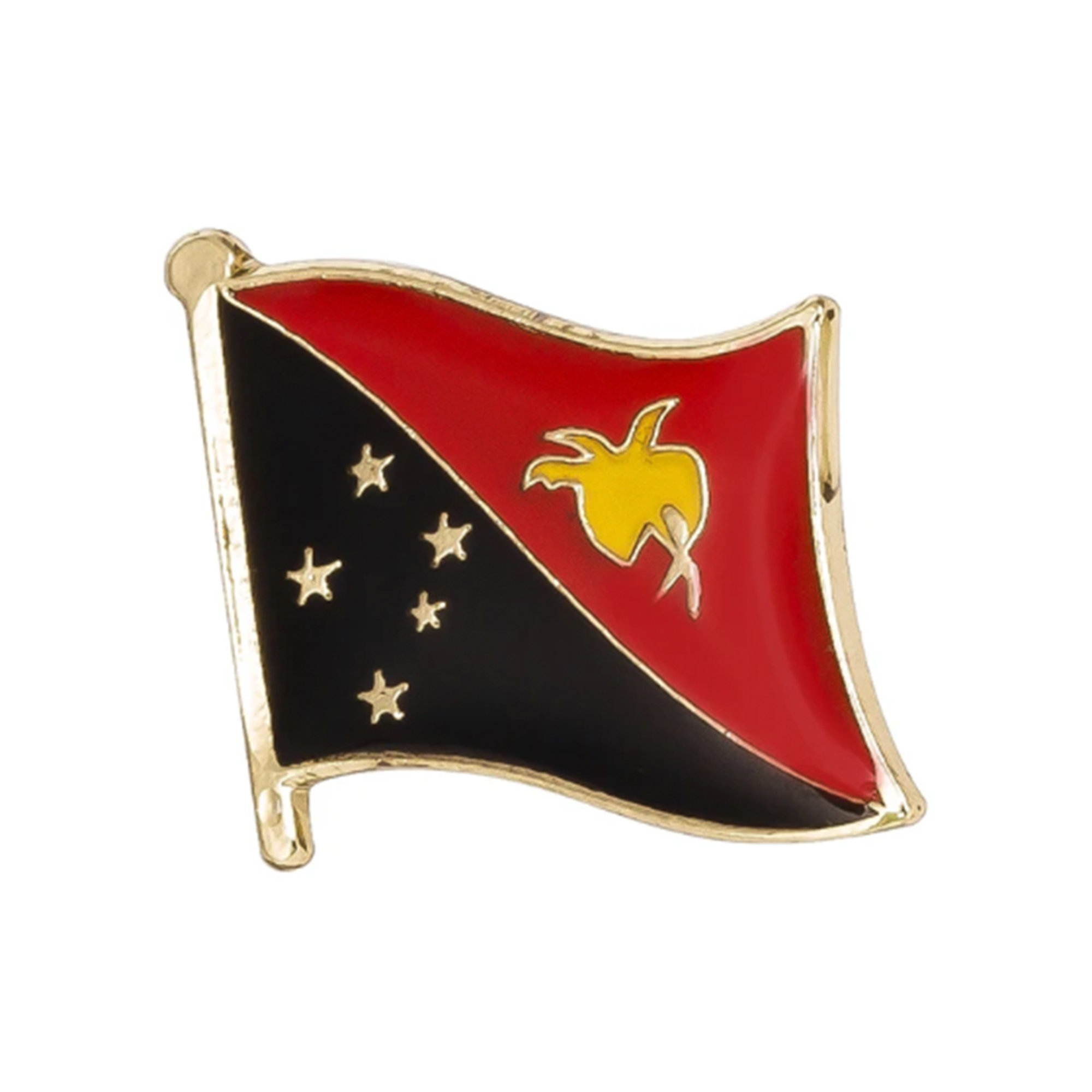 Papua New Guinea Flag Pin Badge