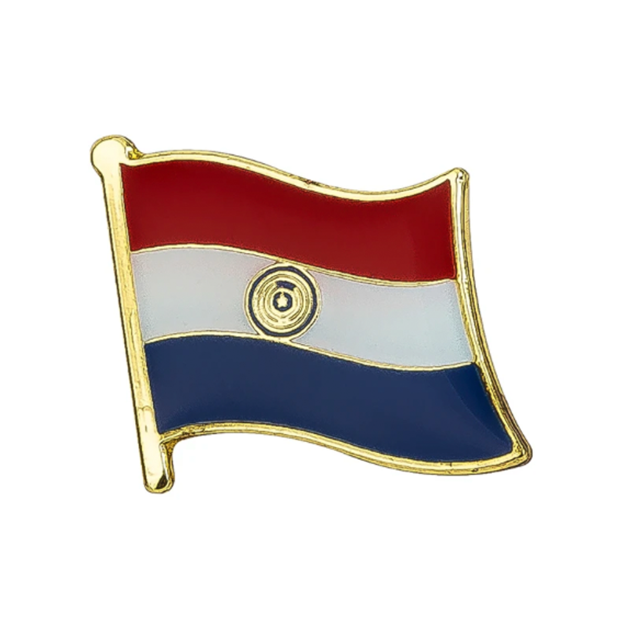 Paraguay Flag Pin Badge