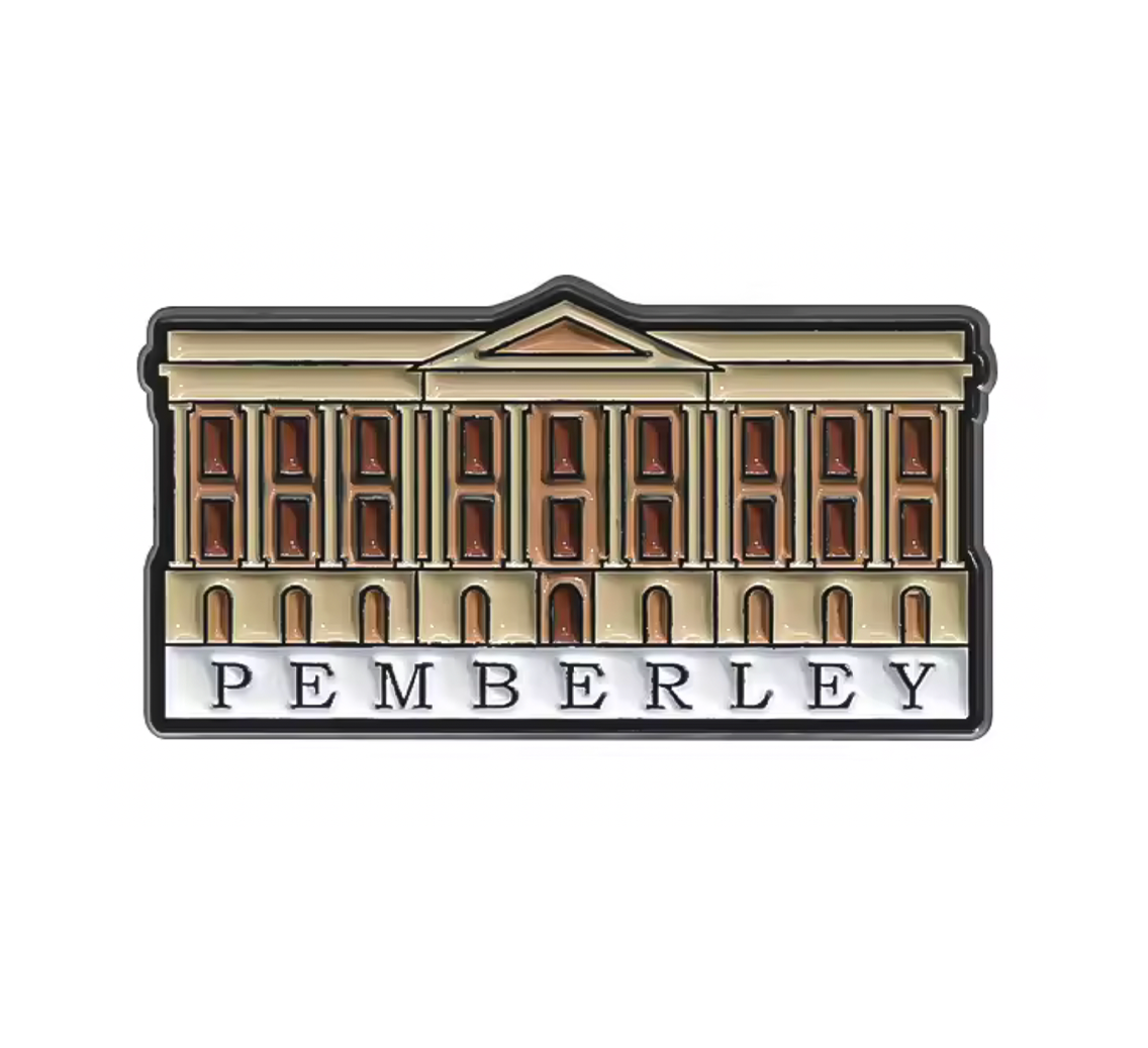 Pemberley House Pin Badge