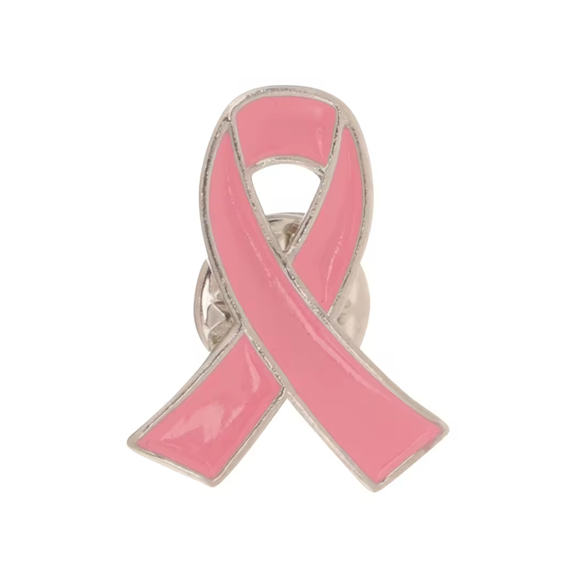 Pink Ribbon Pin Badge