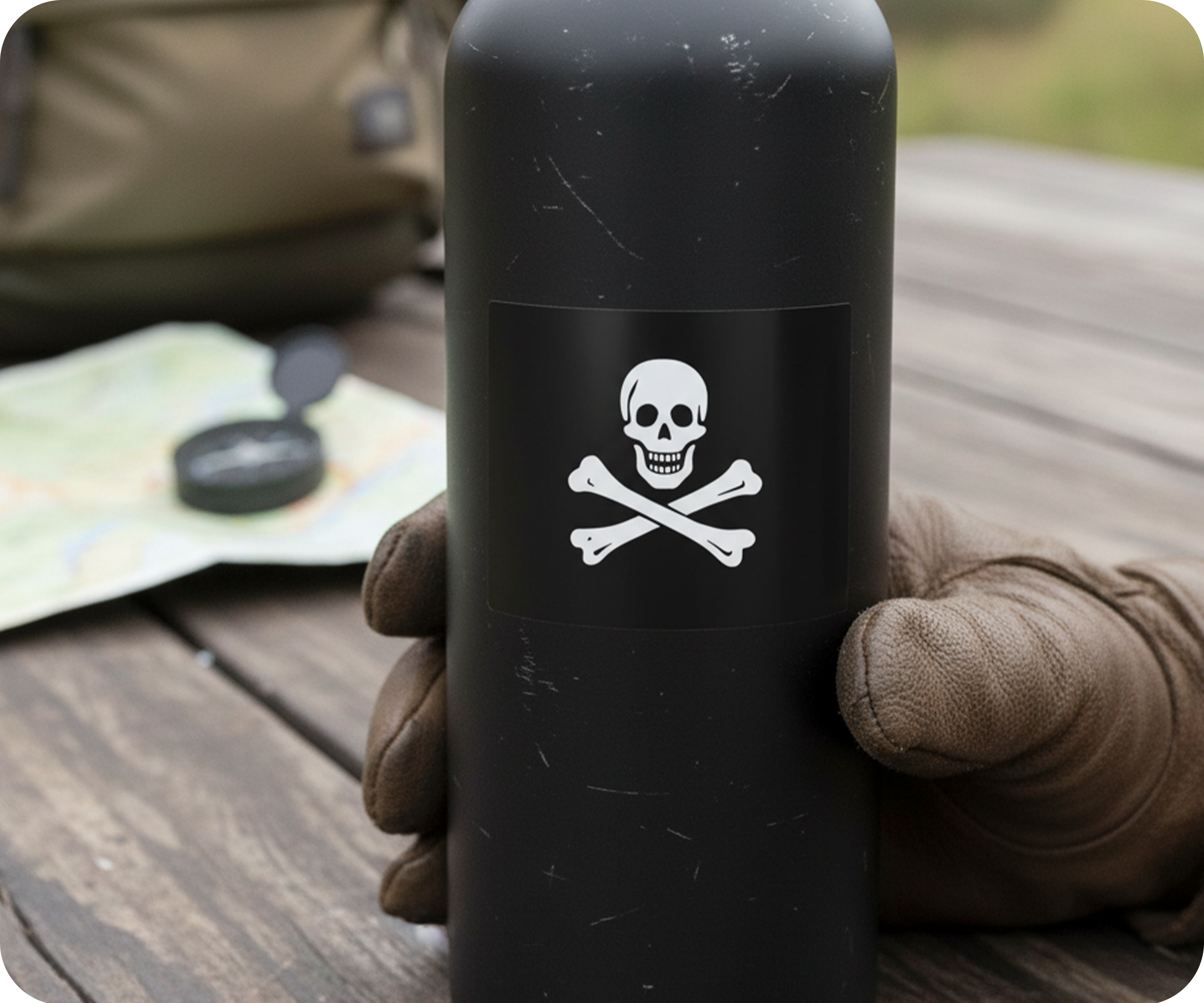 20 X Pirate Skull & Crossed Bones Flag Stickers