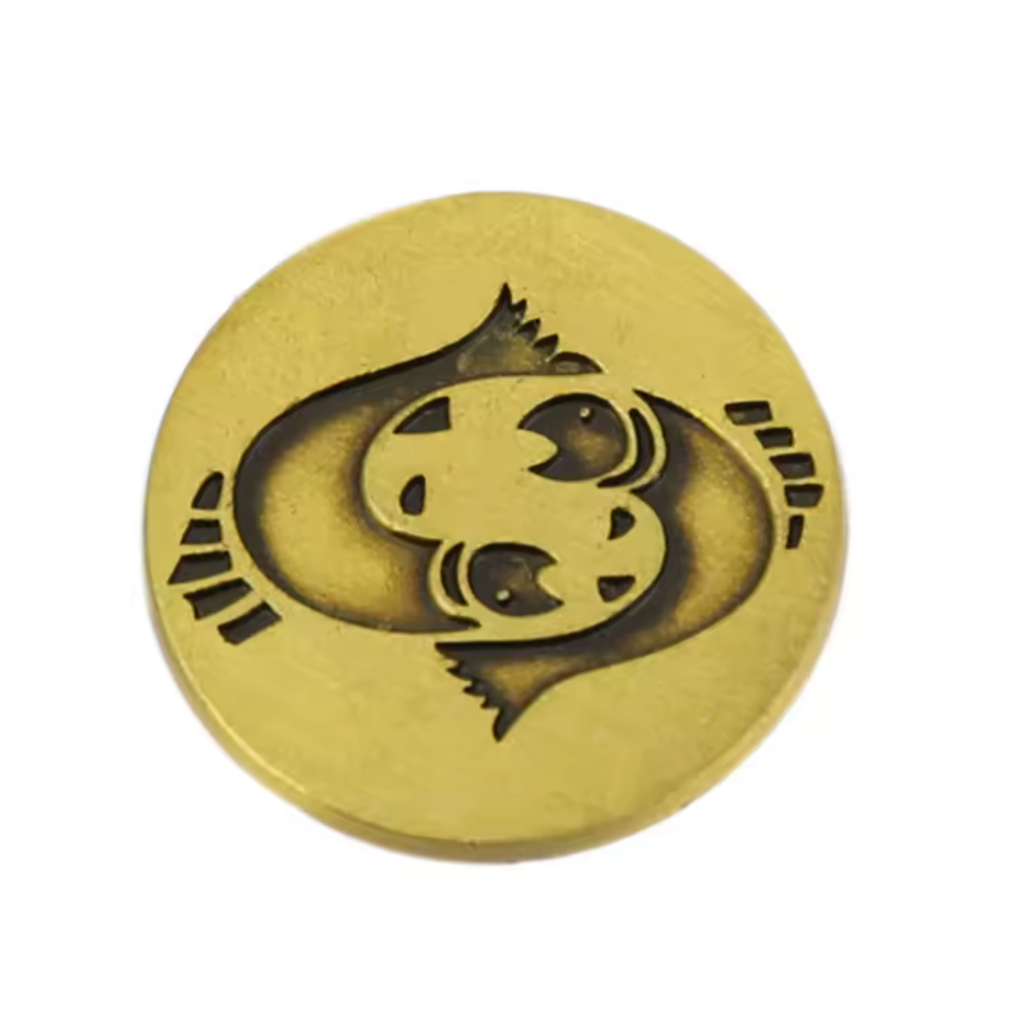 Pisces Zodiac Sign Pin Badge