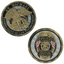 St. Michael & Police Officer Challenge Coin – Dual Tone Shield Edition
