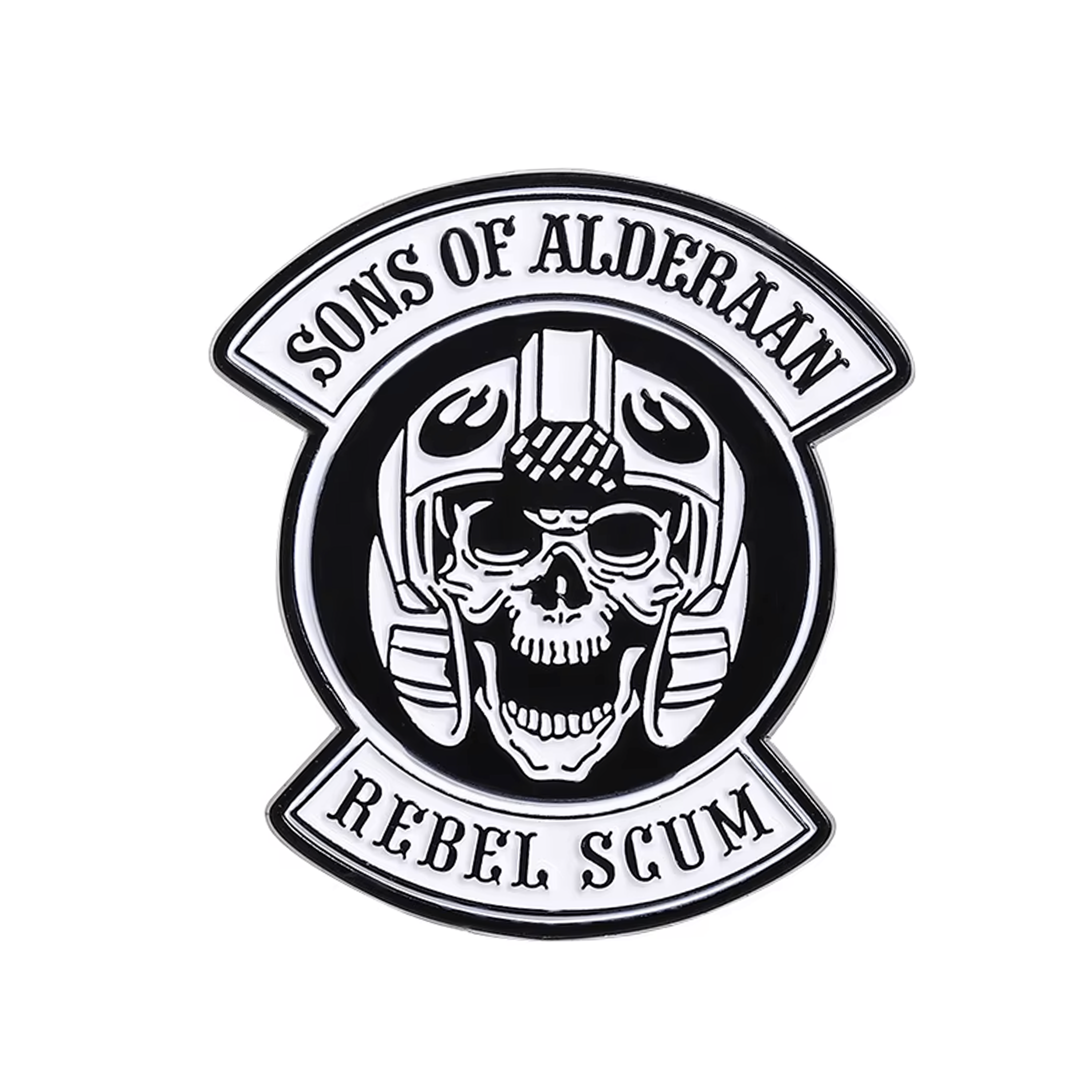 Rebel Scum Pilot Sci Fi Pin Badge
