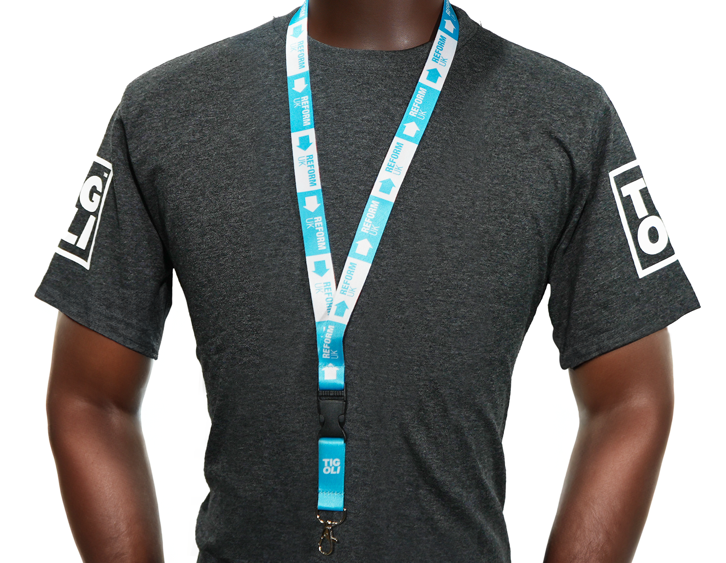 Reform UK Party Union Flak United Kingdom Lanyard