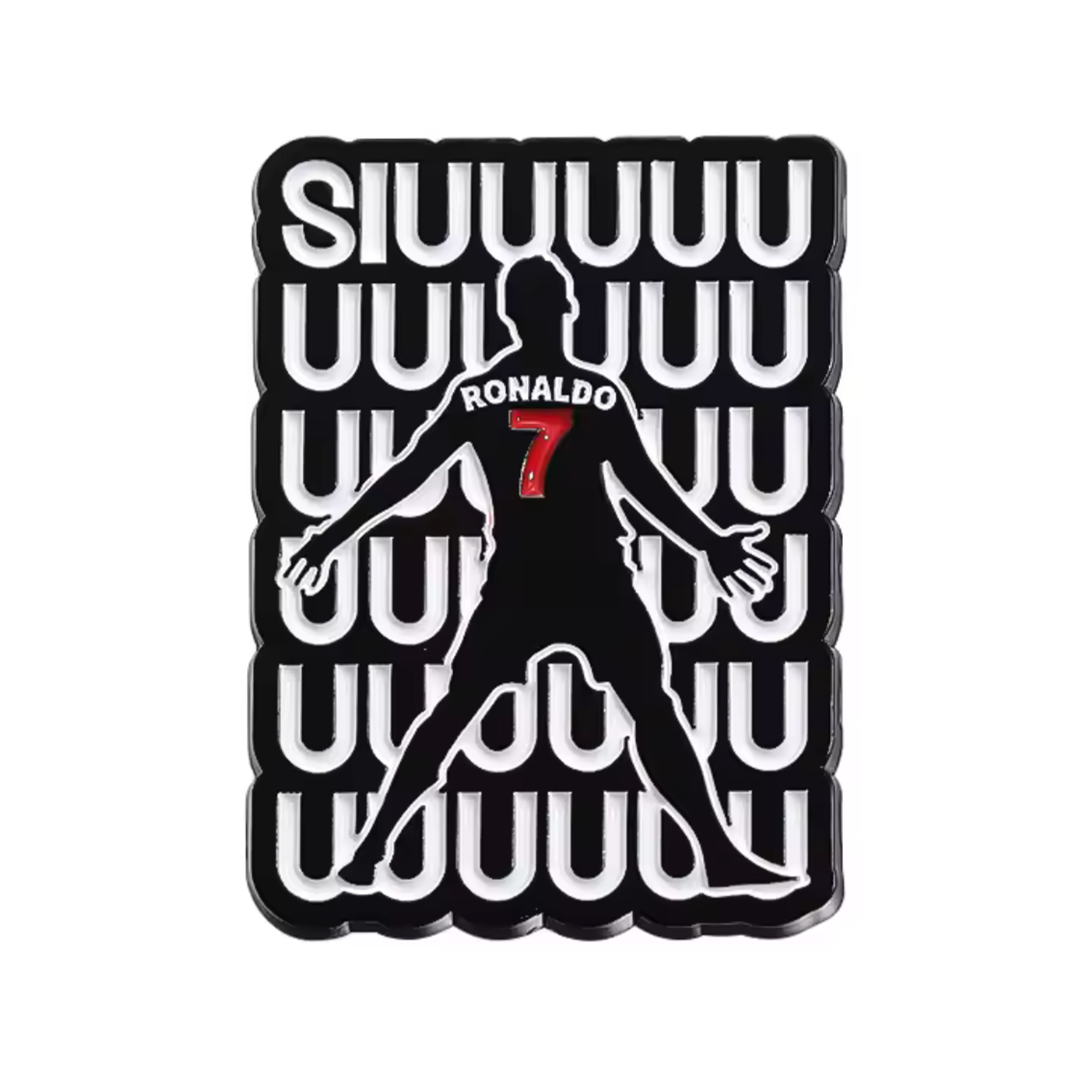 Ronaldo SIUUU Pin Badge