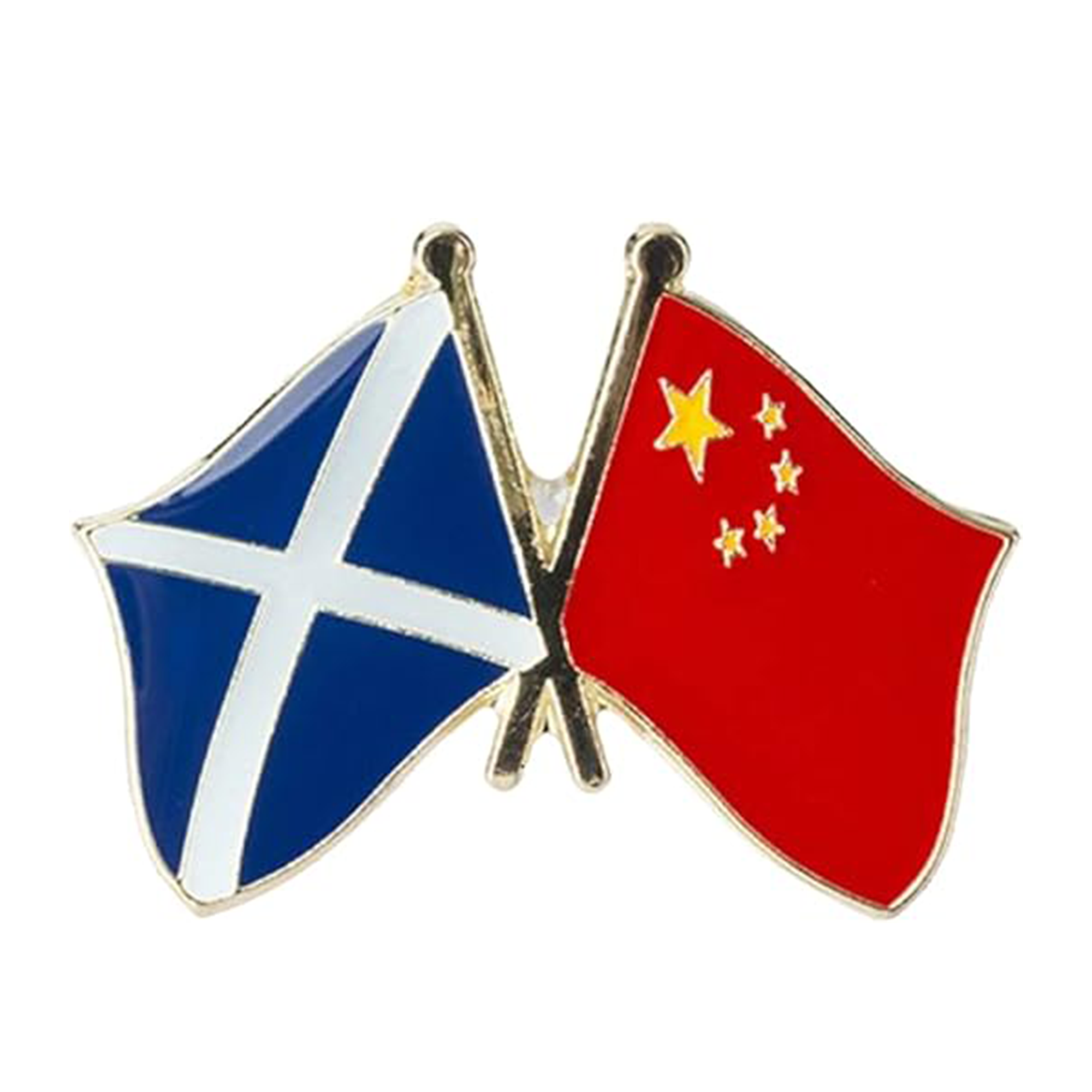 Pin de la amistad entre Escocia y China