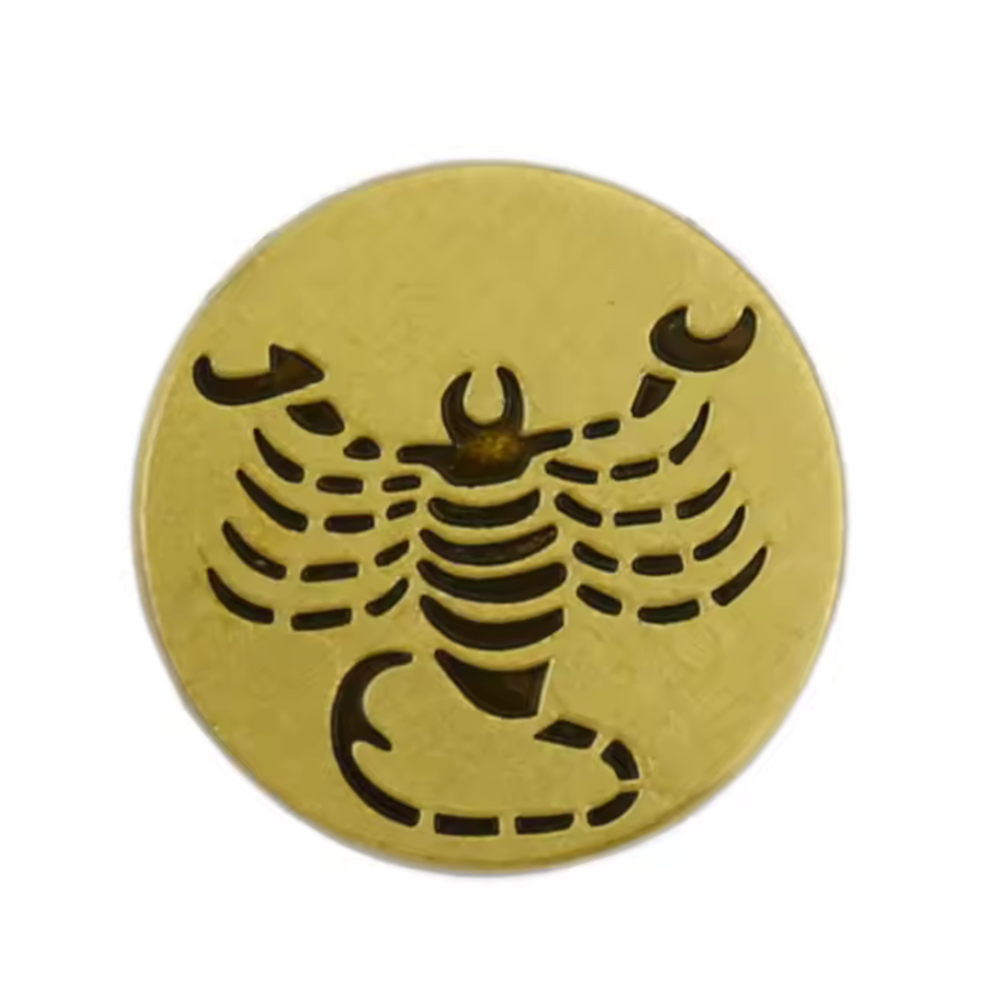 Scorpio Zodiac Sign Pin Badge