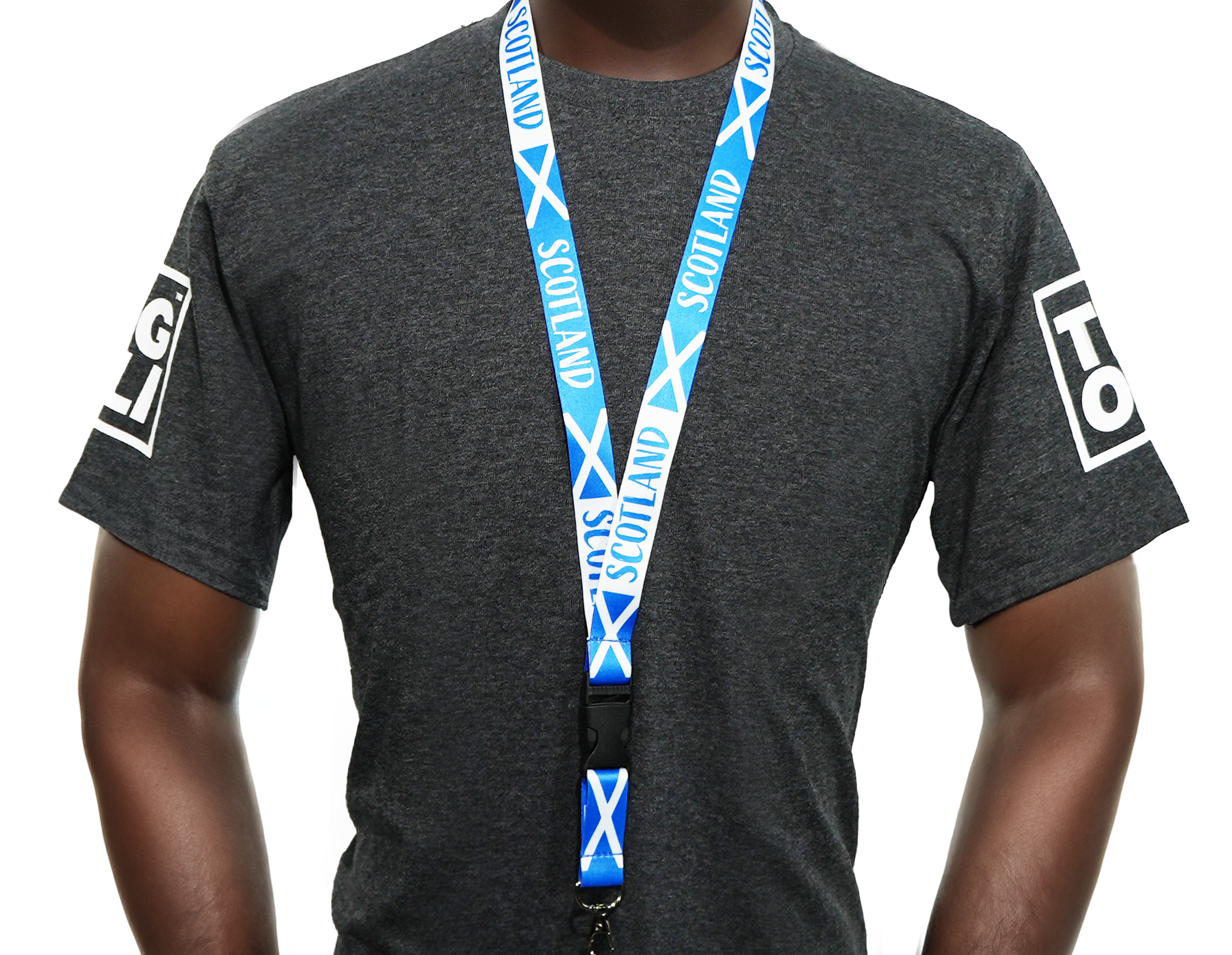 Scotland Saltire Flag Lanyard