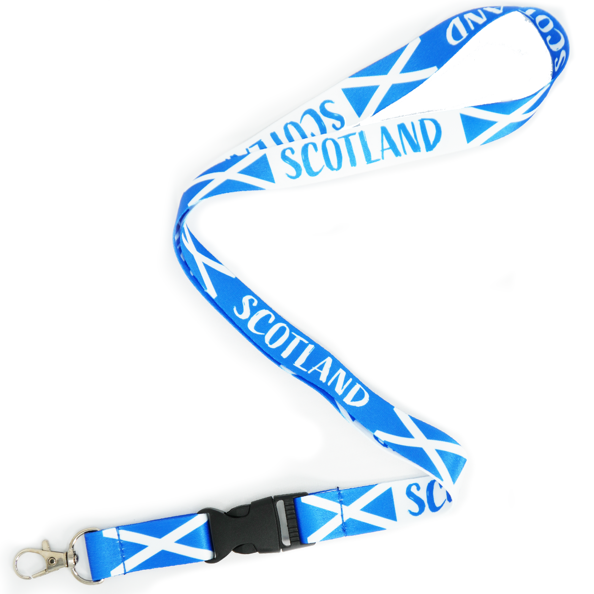 Scotland Saltire Flag Lanyard