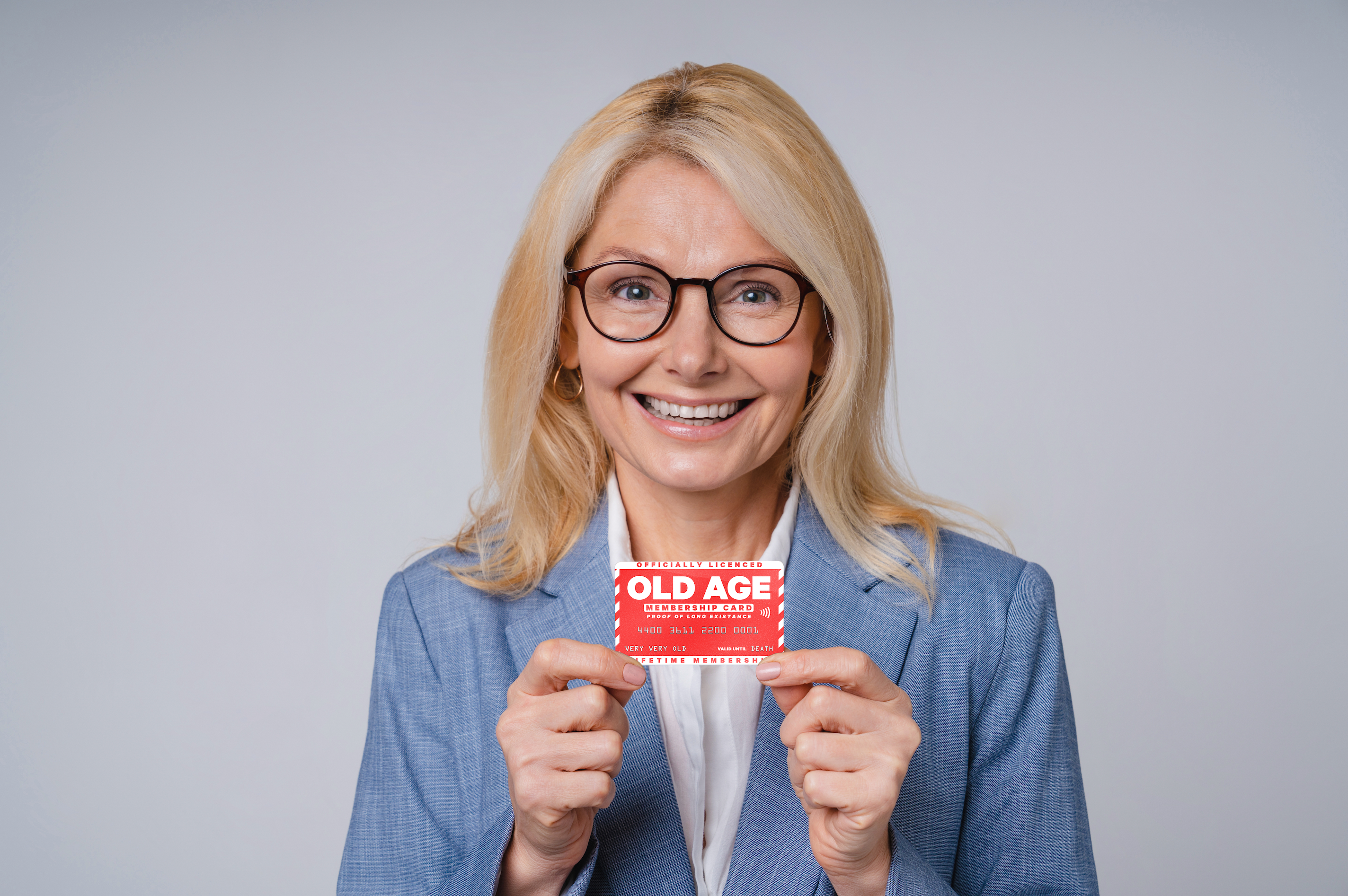 Old Person Membership Card