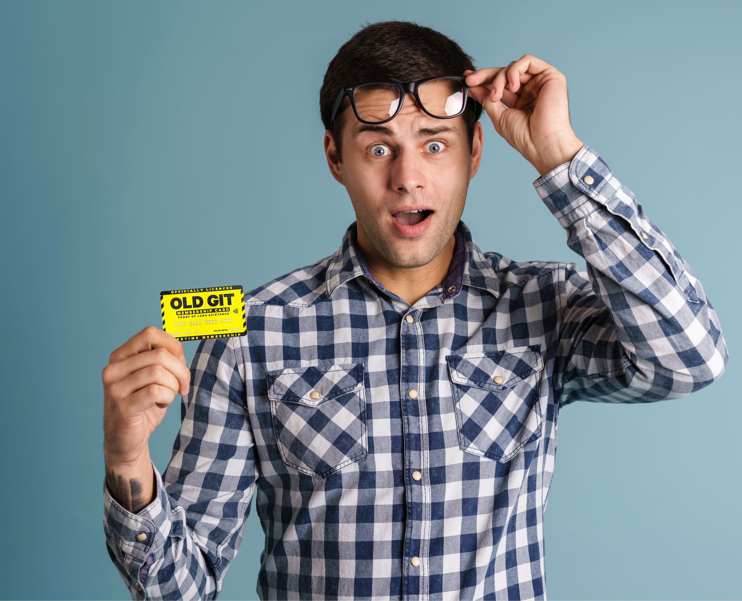 Grumpy Old Git Membership Card