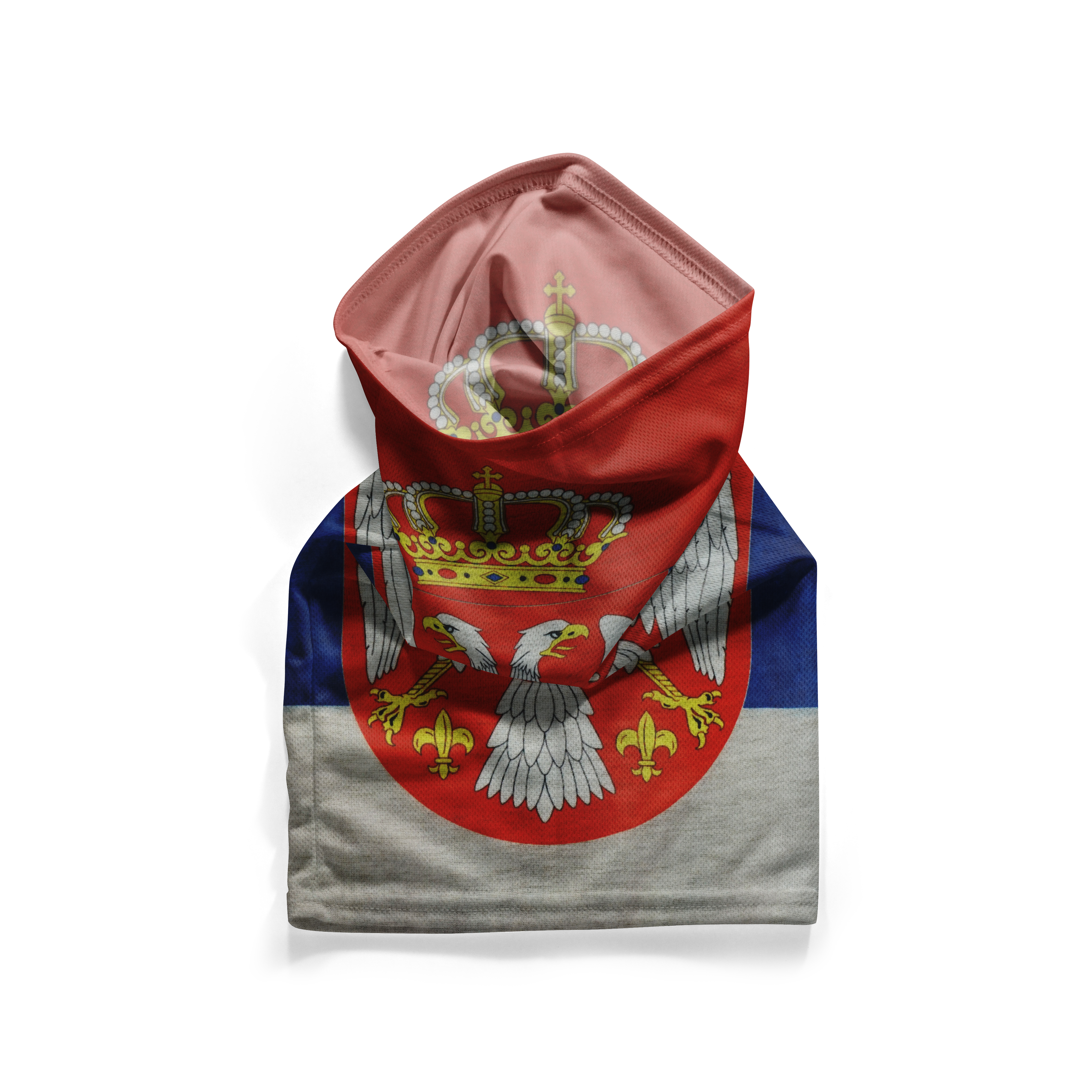 Serbia Flag Snood – Breathable Mask Neck Gaiter Face Covering