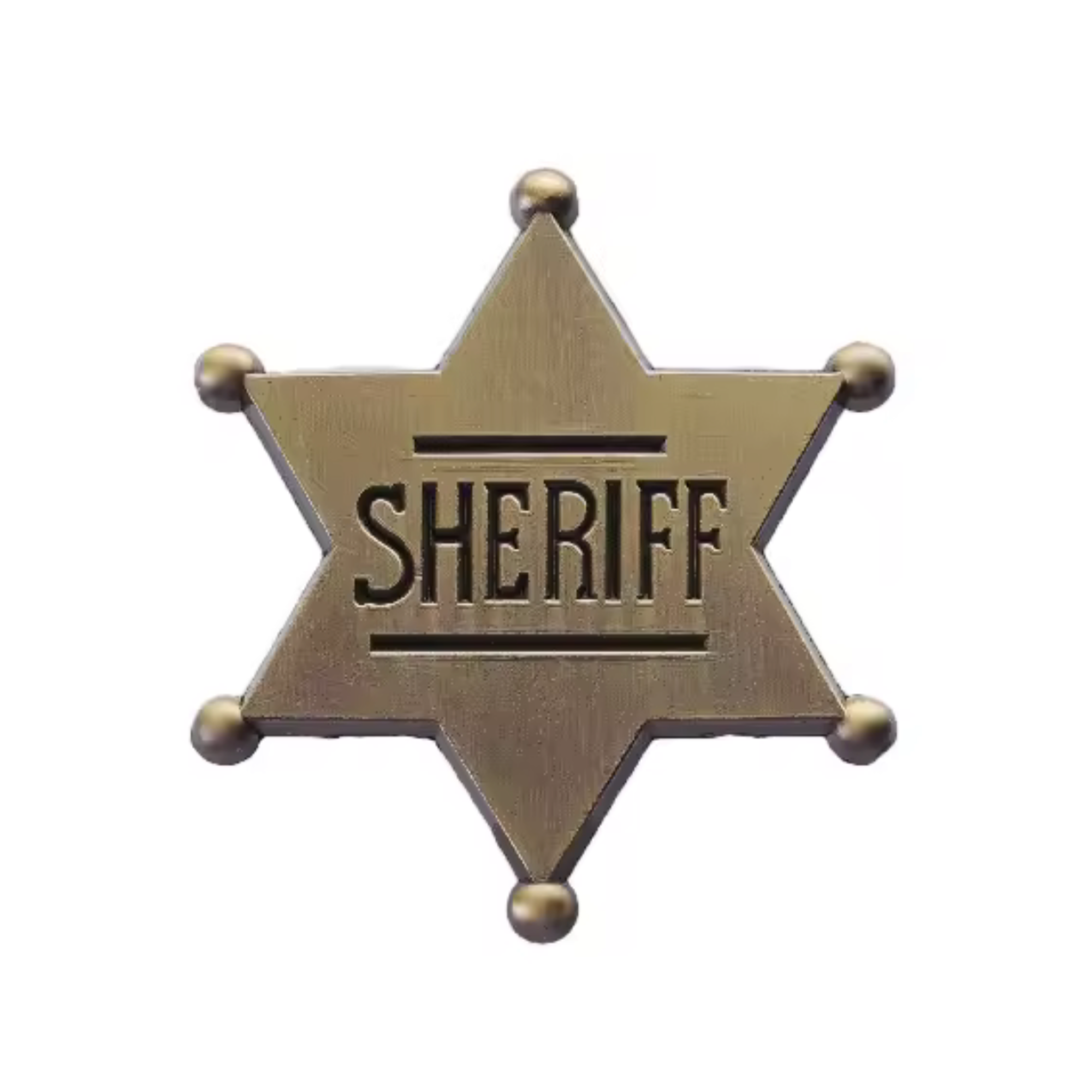 Sheriff Pin Badge