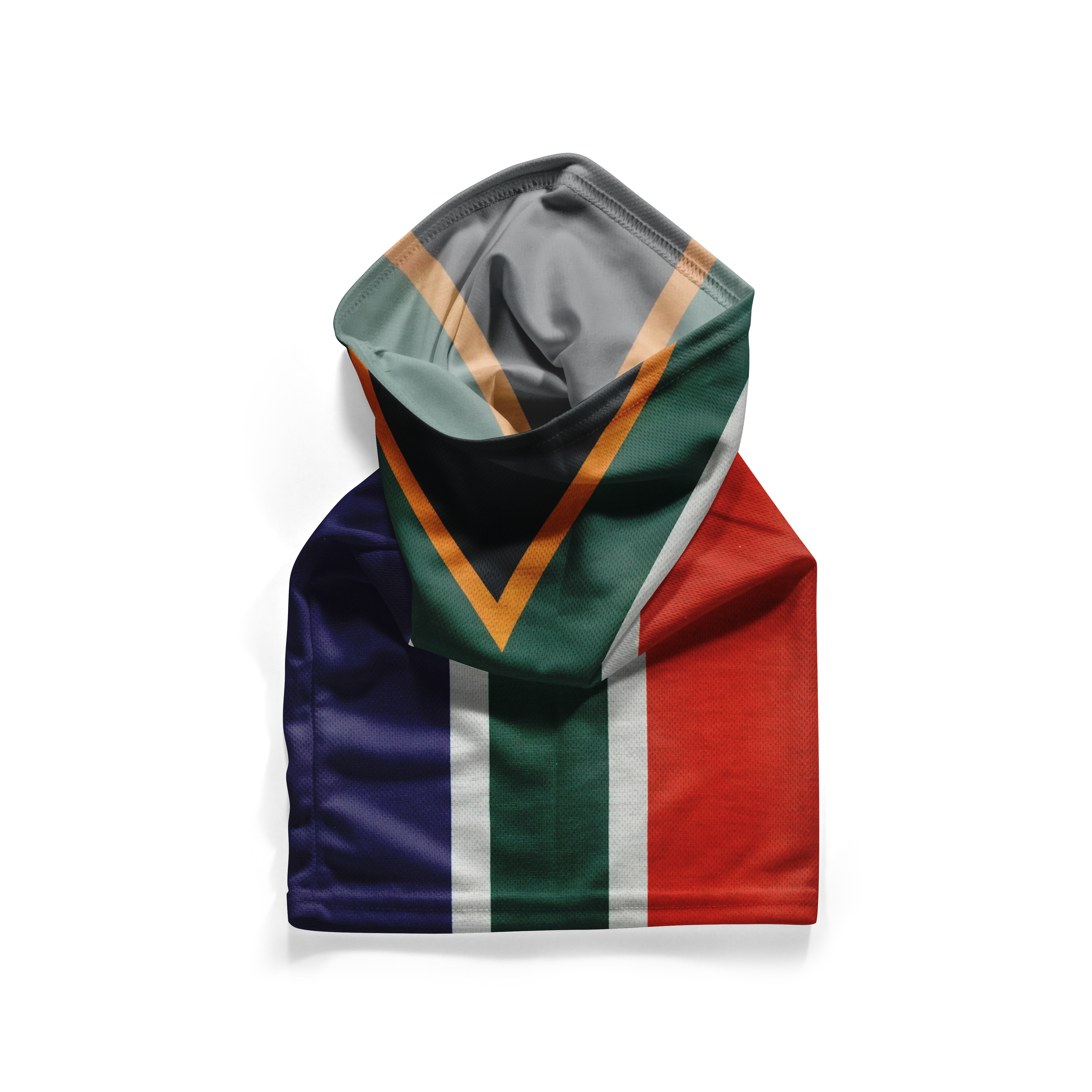 South Africa Flag Snood – Breathable Mask Neck Gaiter Face Covering
