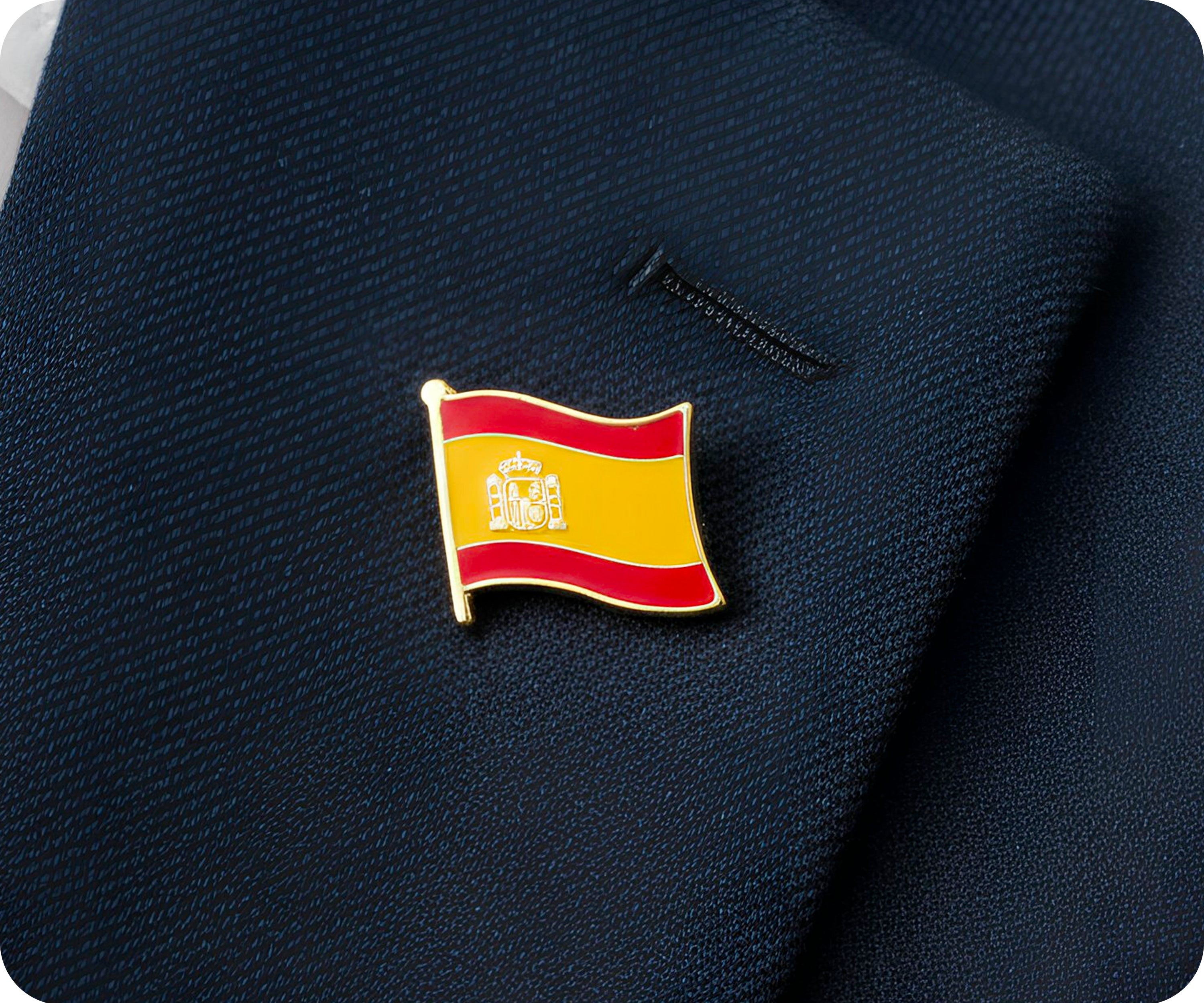 Pin con la bandera de España