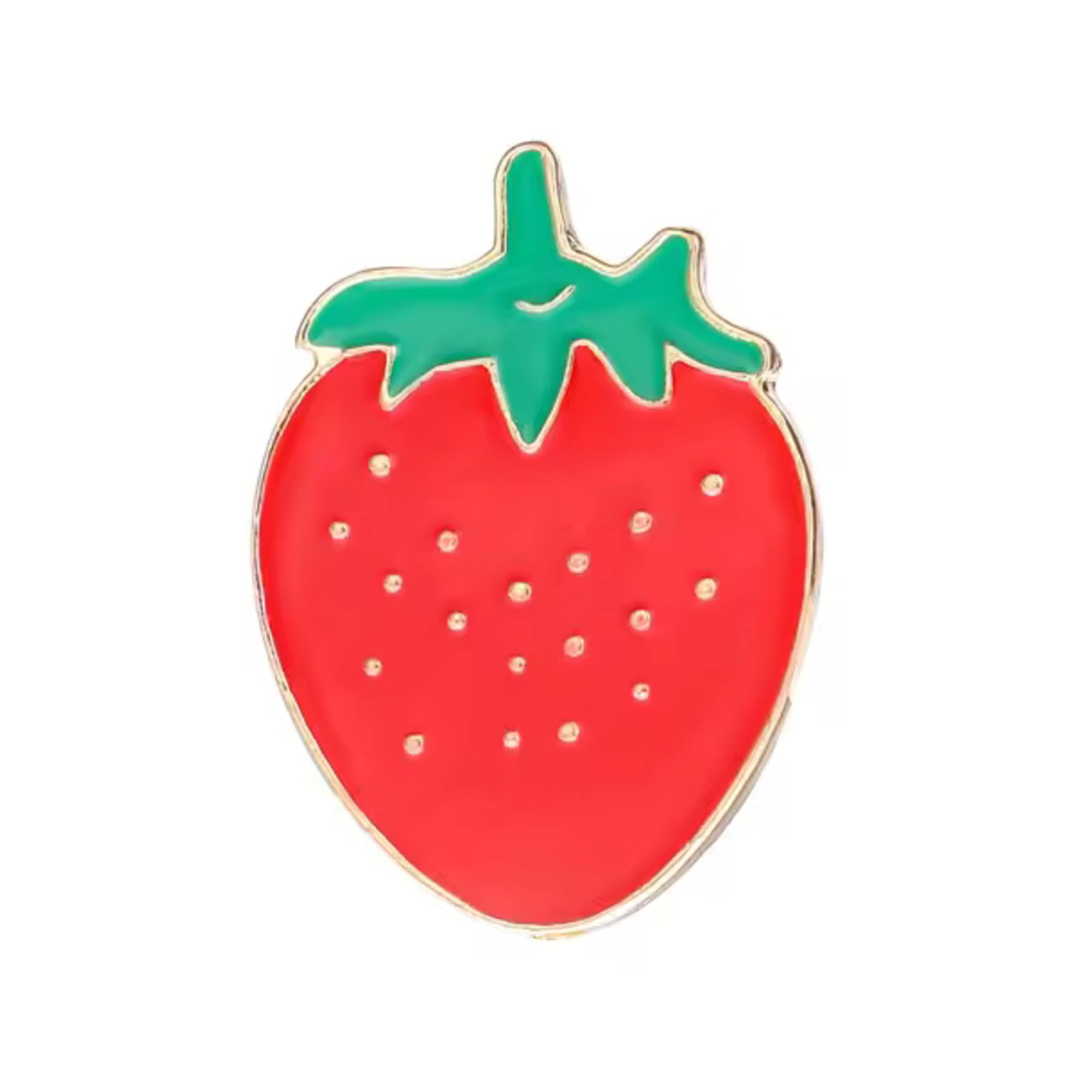 Strawberry Fruit Pin Badge