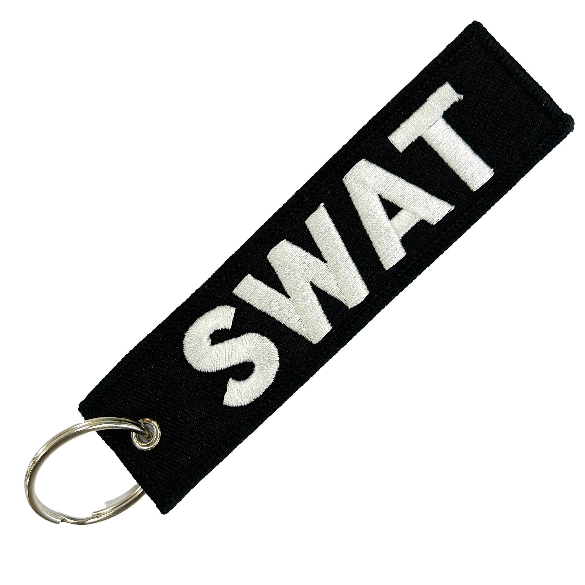 SWAT Police Fabric Luggage Keyring