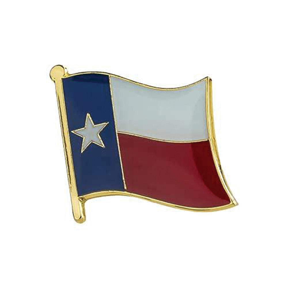 Texas U.S.A. State Flag Pin Badge