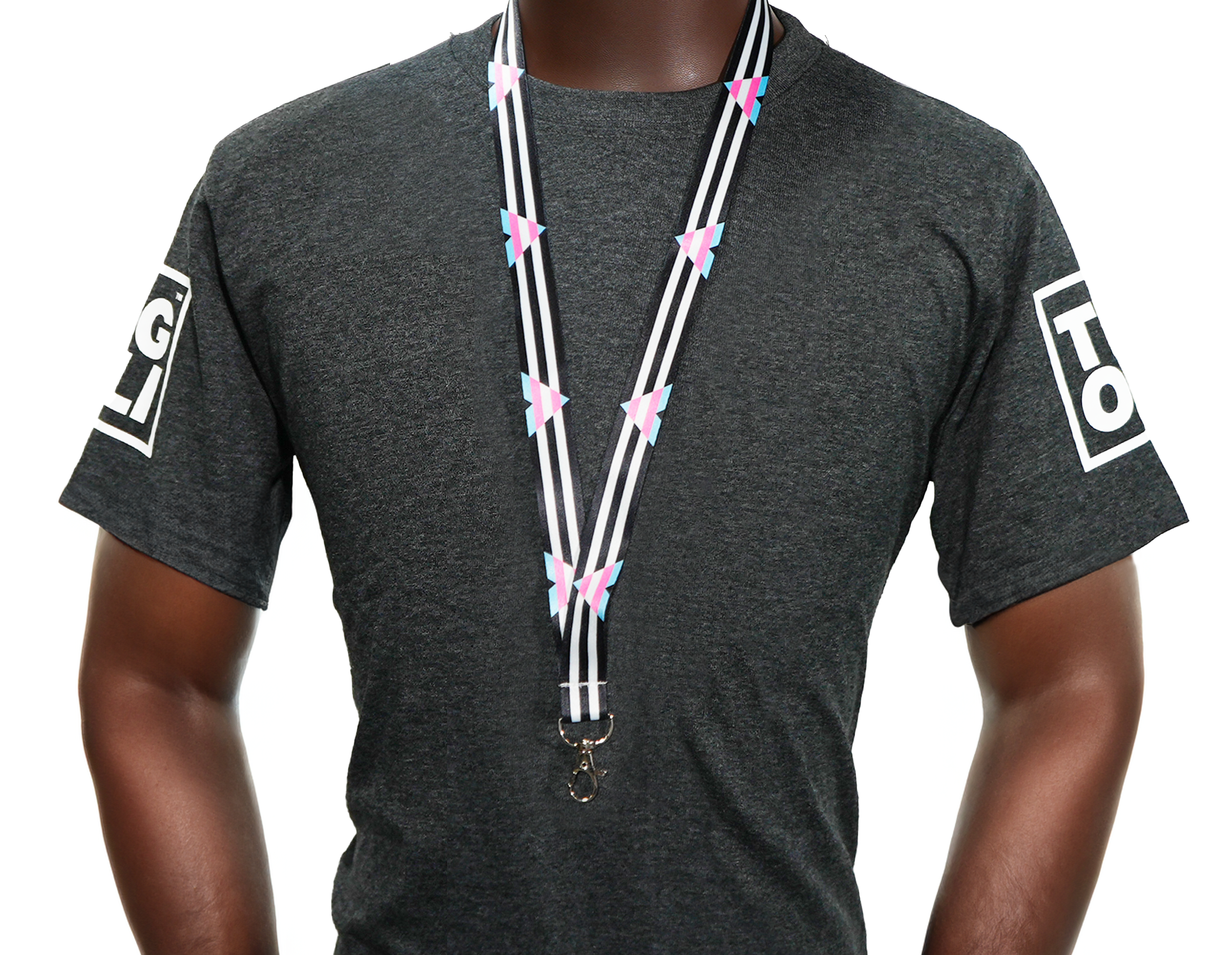 Transgender Ally Pride Flag Lanyard