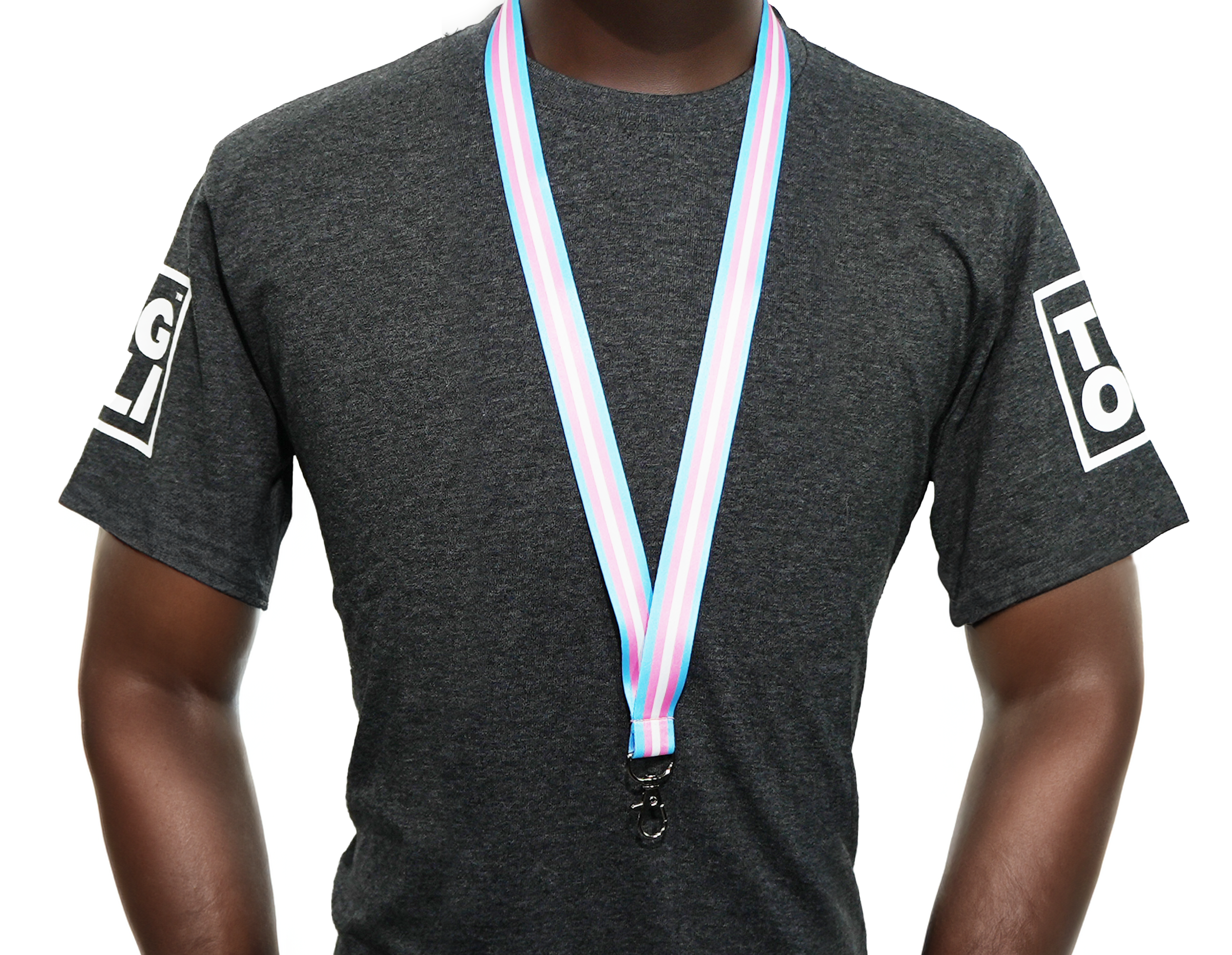 Transgender Flag Lanyard
