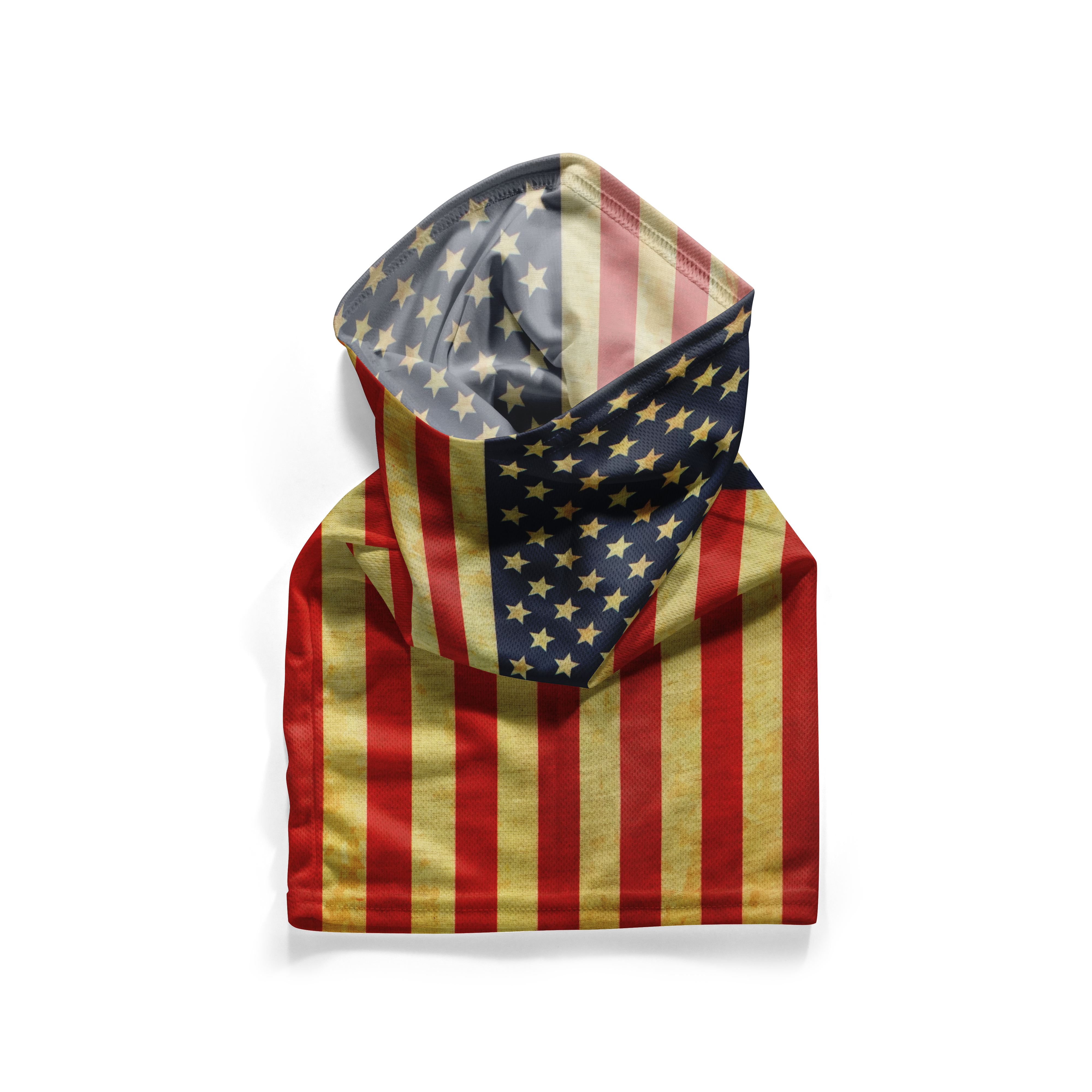 United States U.S.A. Flag Snood – Breathable Mask Neck Gaiter Face Covering